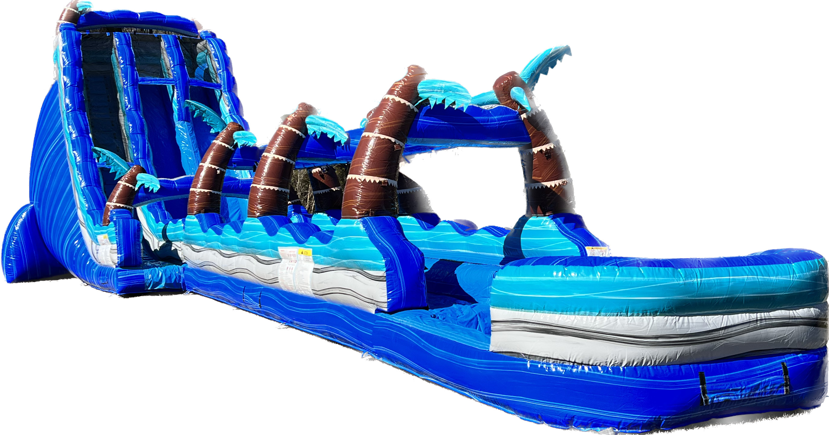 26ft Summer Breeze Double Lane Waterslide Rentals in South Ga