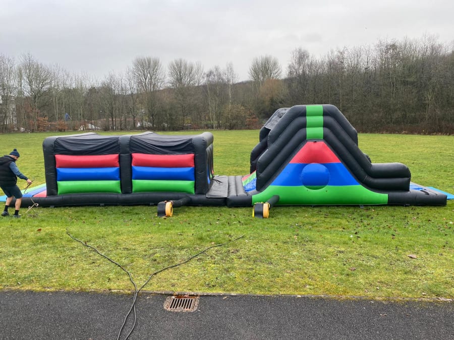 Inflatable Assault Course Hire Cumbria