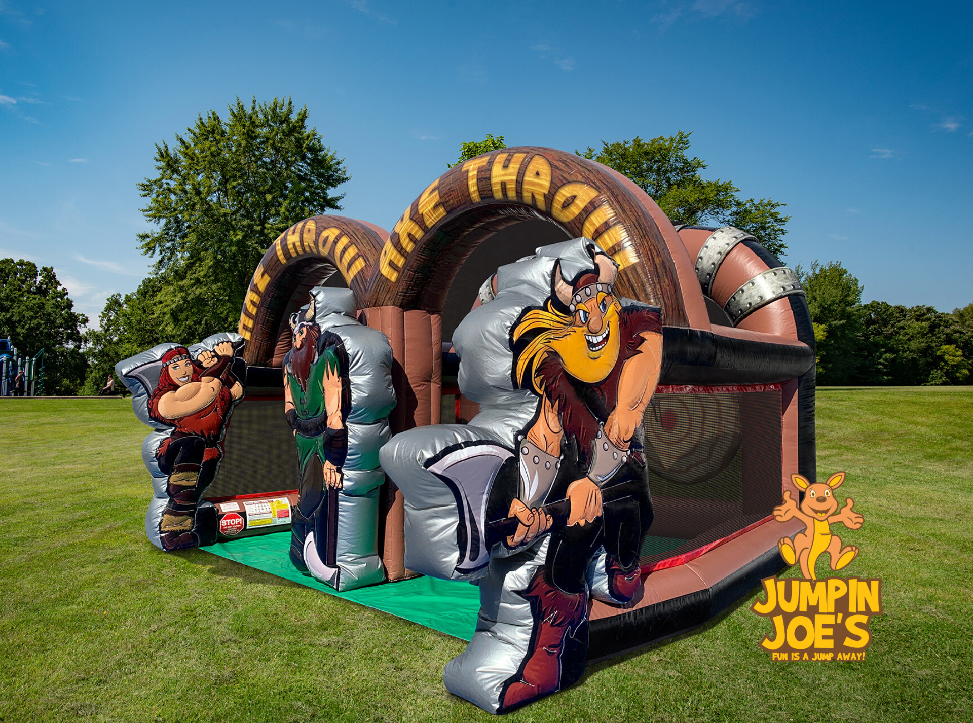 axe throwing inflatable