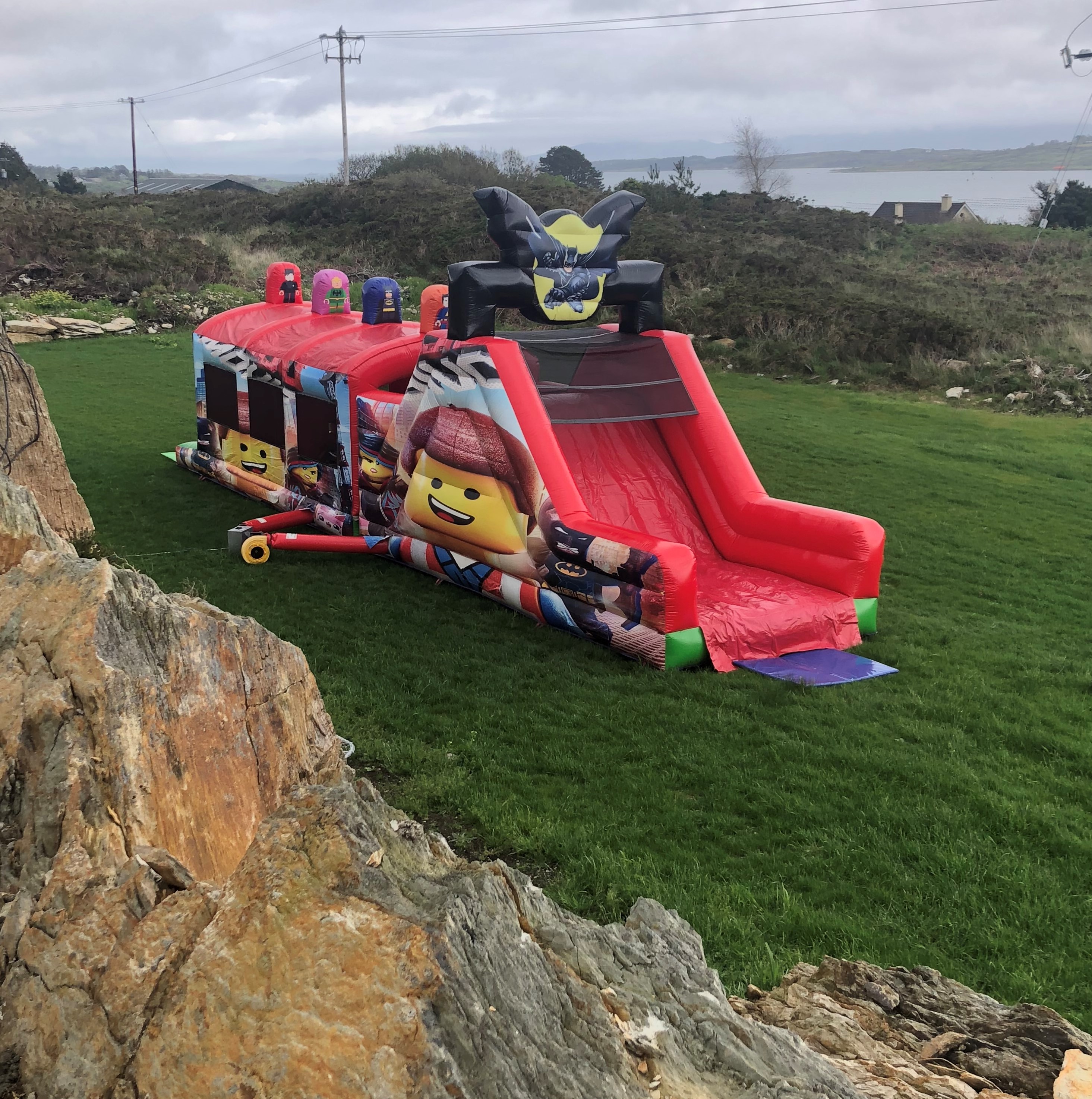 15m Lego Obstacle Course Hire in Kenmare, Kerry