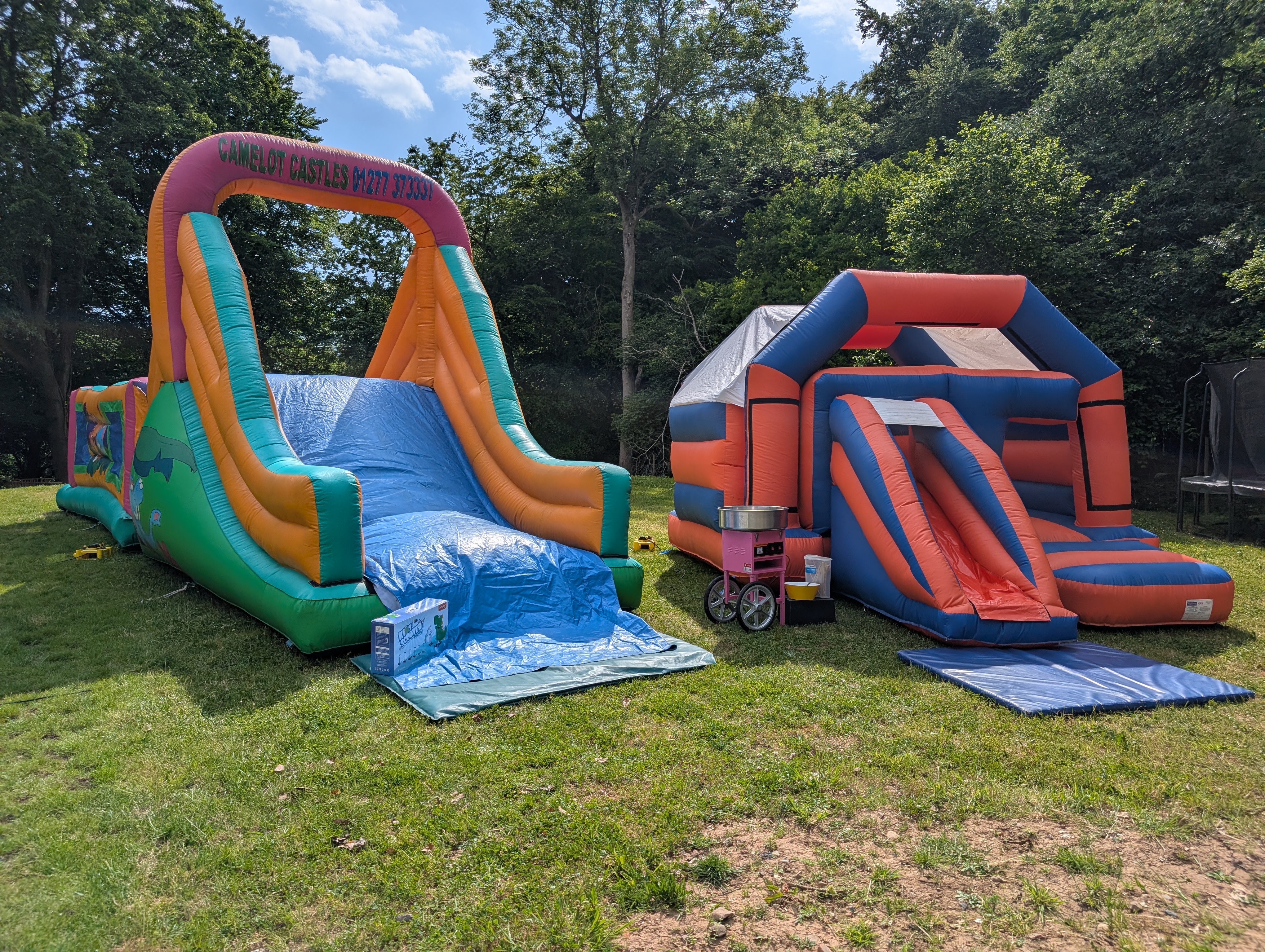 Bouncy Castle with Slide Hire