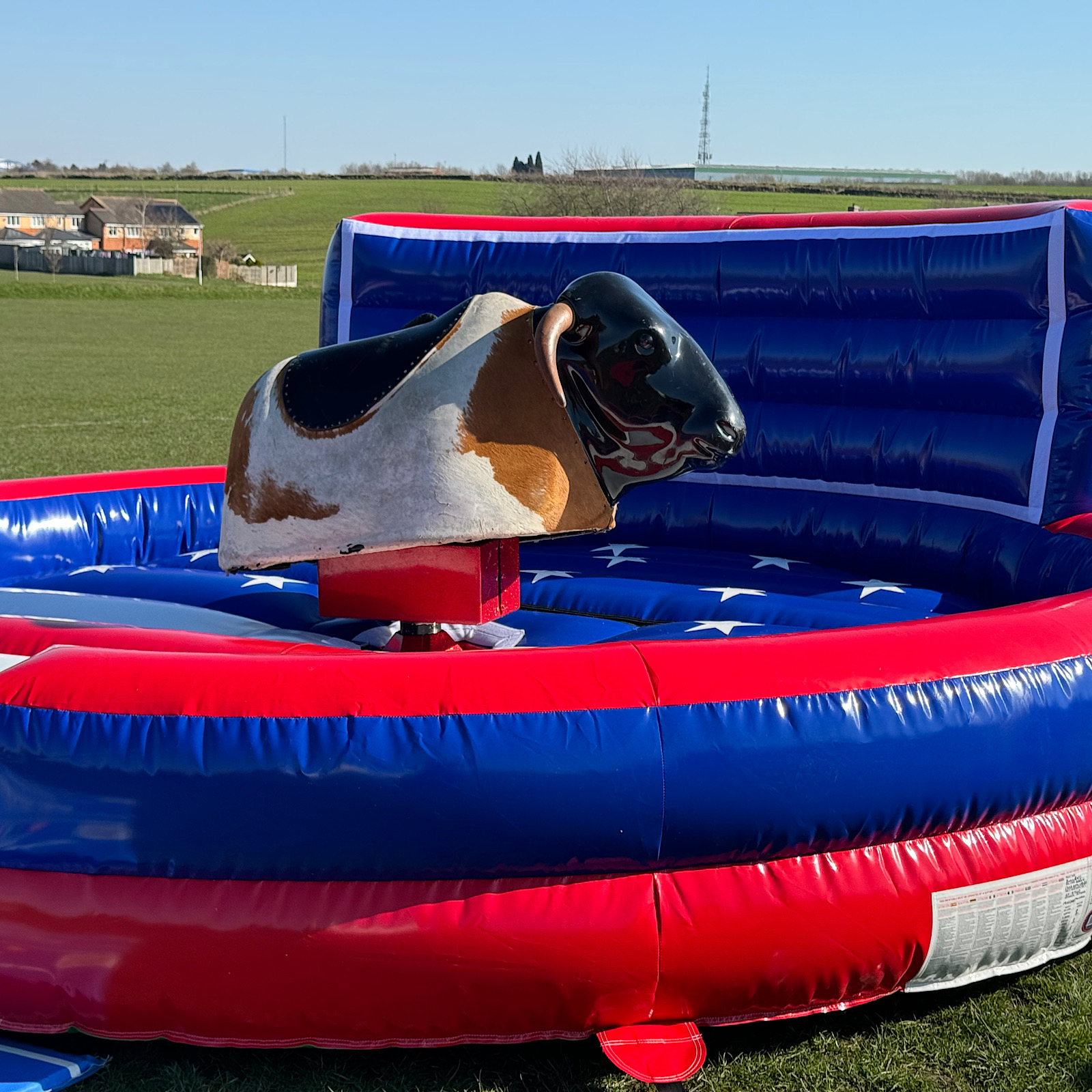 inflatable rodeo bull