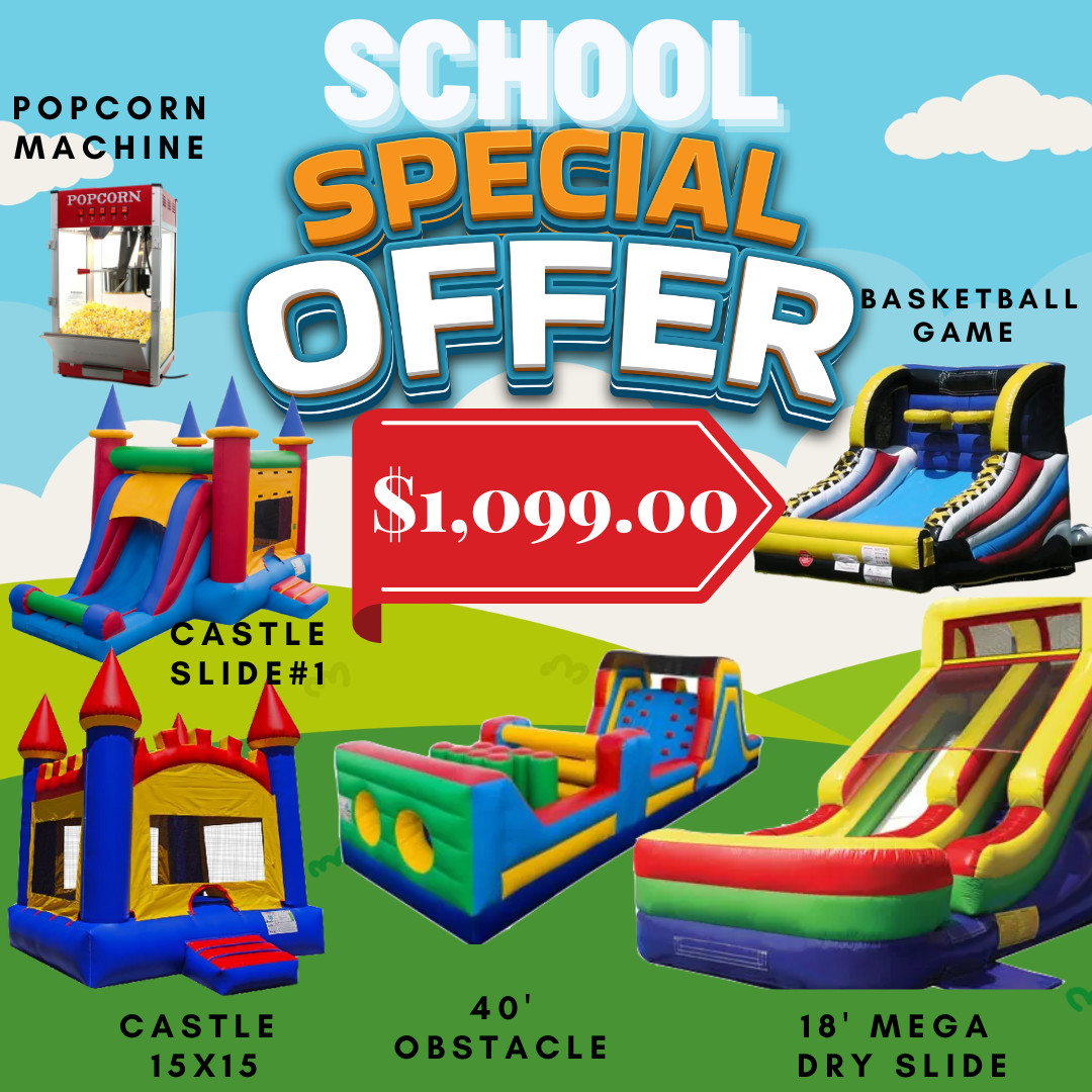 Packages Bounce House Rentals in New Jersey