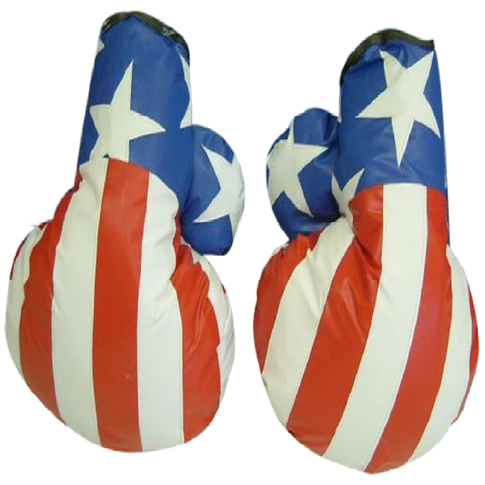 BB330 2x Giant Boxing Gloves (Red & Blue) NOT AMERICAN FLAG