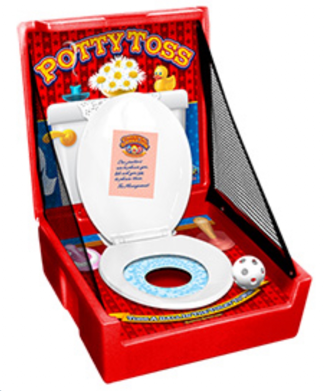 Toss Box Potty Toss Box Game - Bounce House Rental, Laser Tag, Water Slide ...