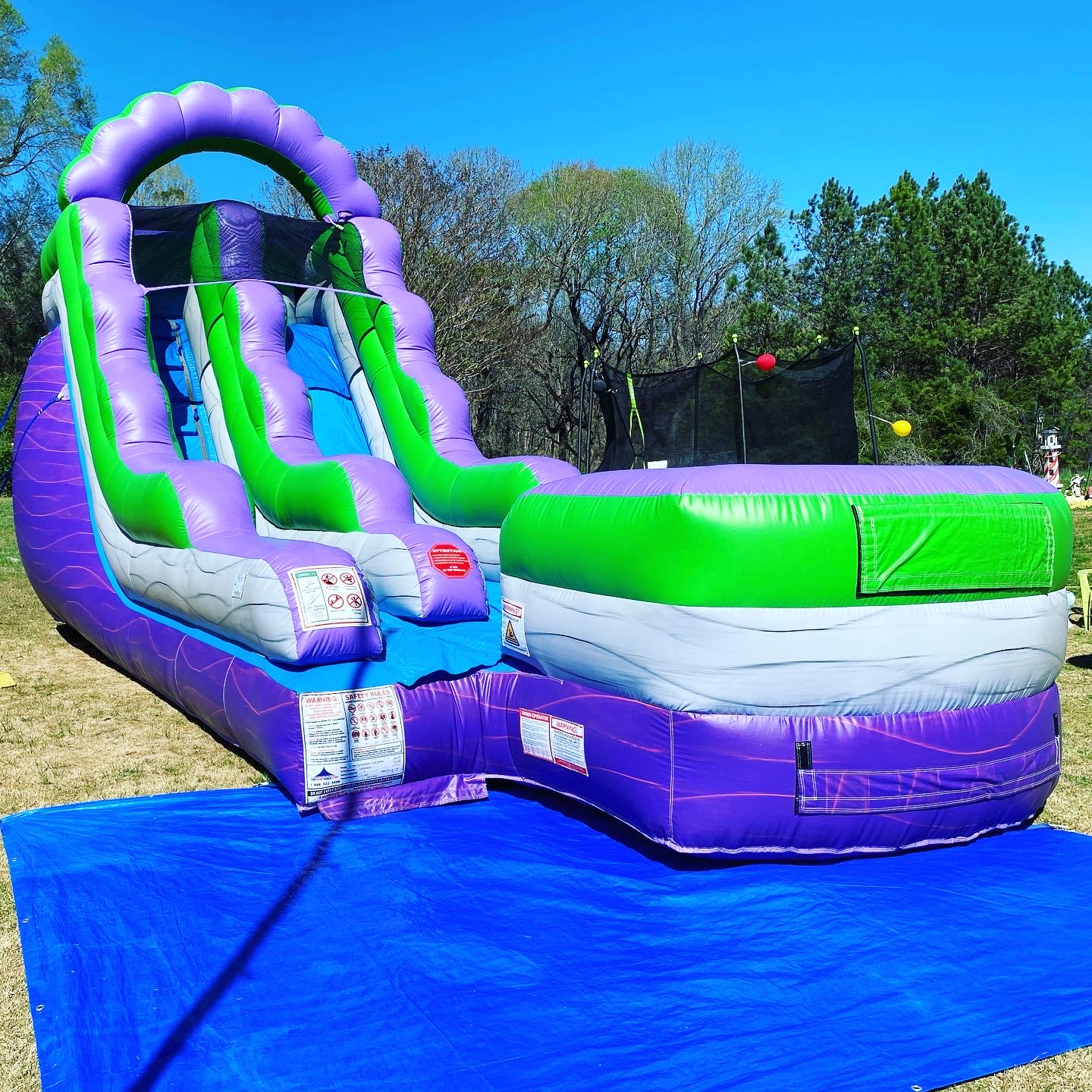 Dry Slides Best Bounce House and Waterslide Rentals service in Gray