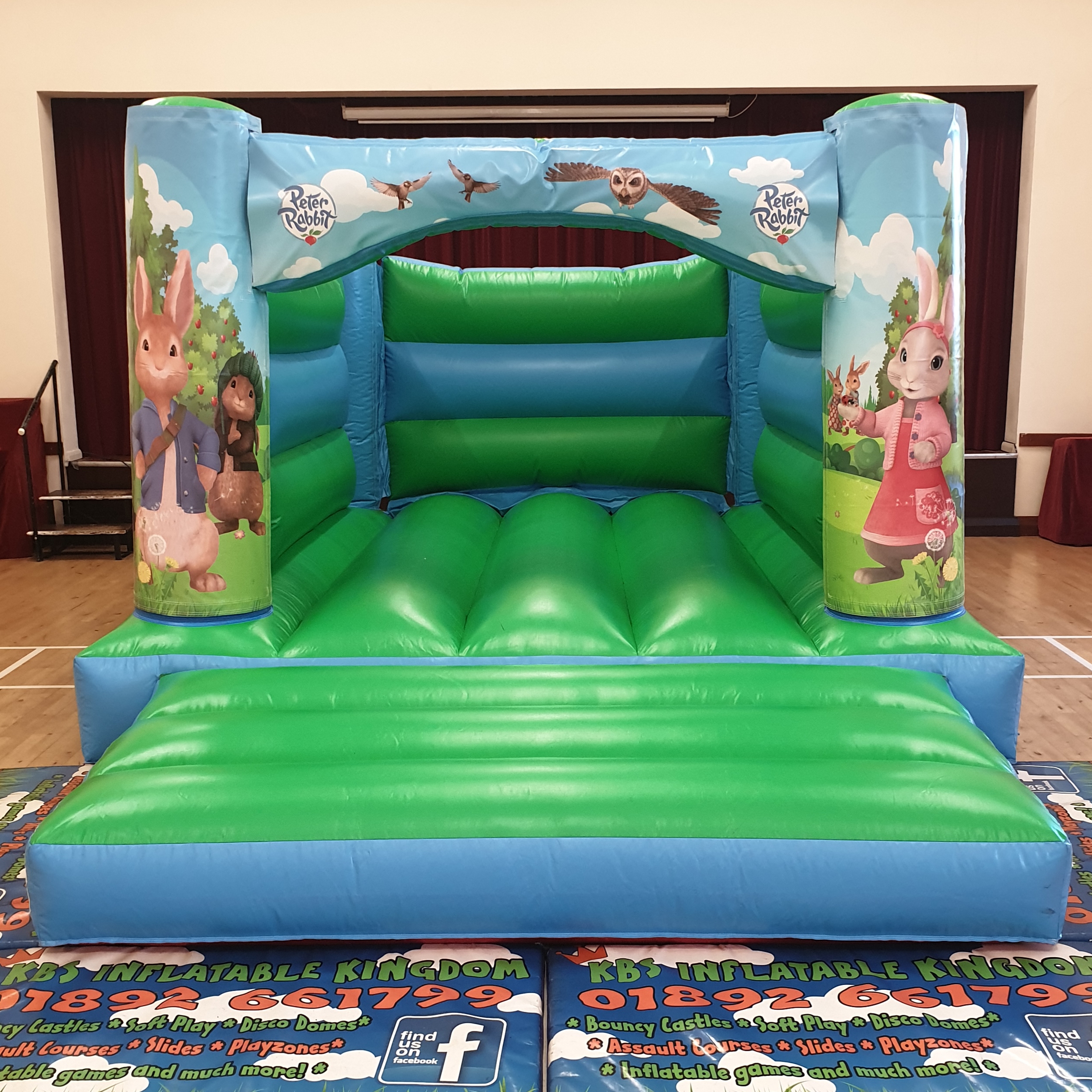 peter rabbit bouncy castle hire