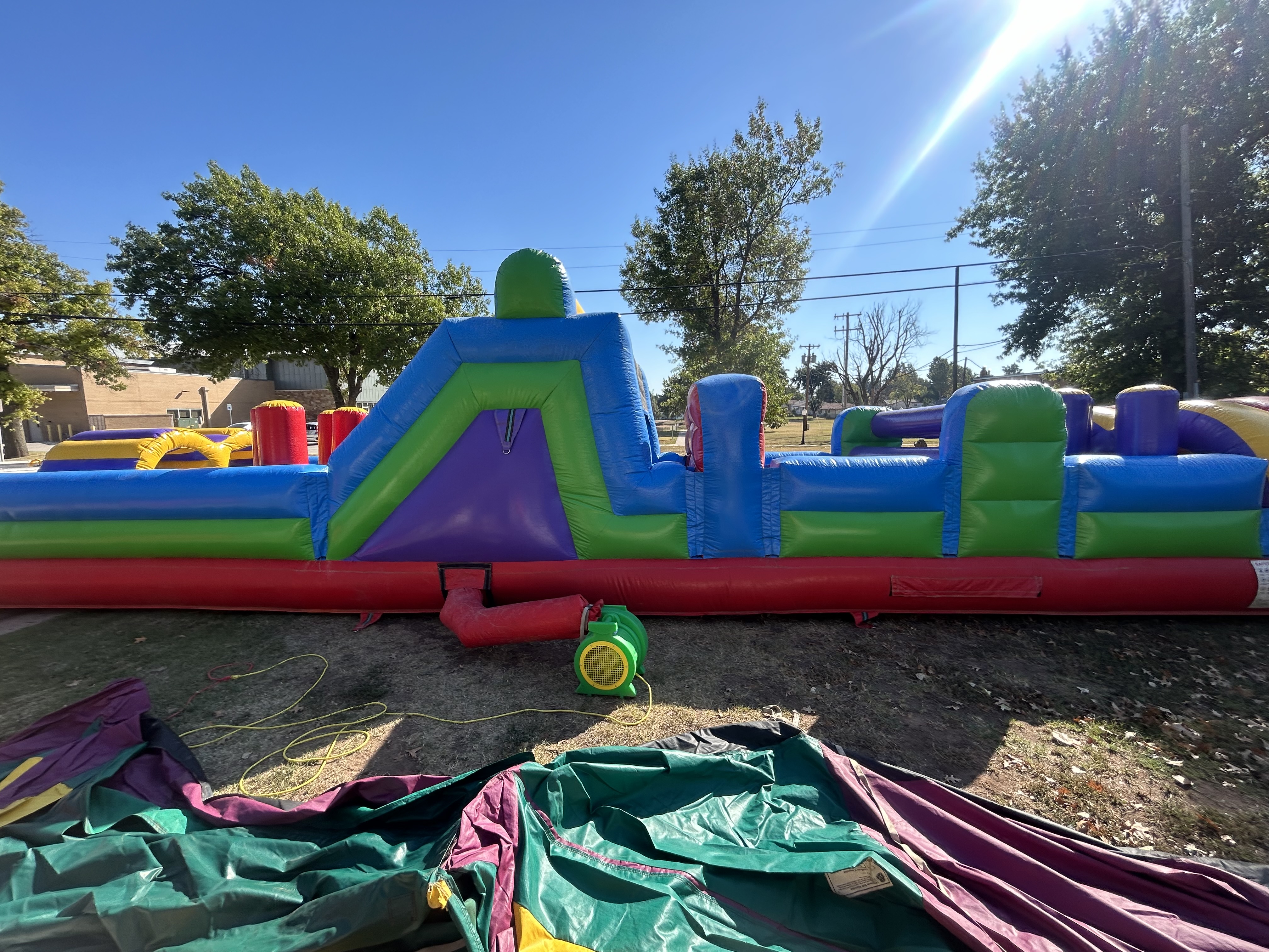 40’ obstacle course - Inflatables and Equipment Rental in Oklahoma ...