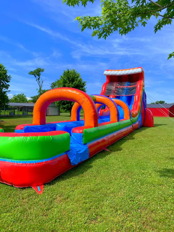 2 lane slip and slide