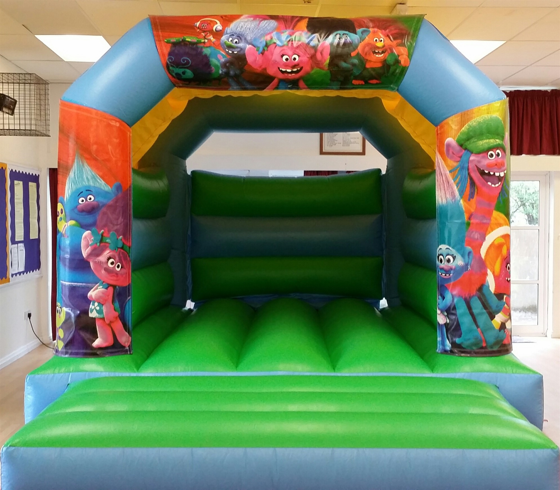 bouncy castles with slides for hire