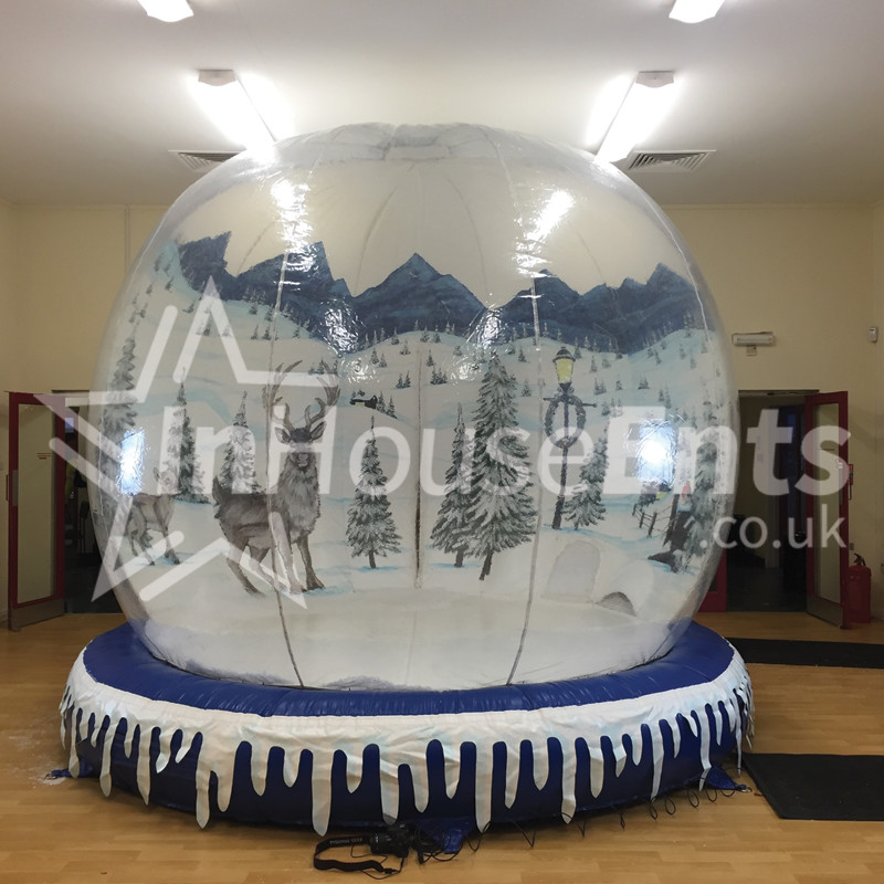 Snow Globe Experience Bouncy Castles & Inflatable Games in Swansea