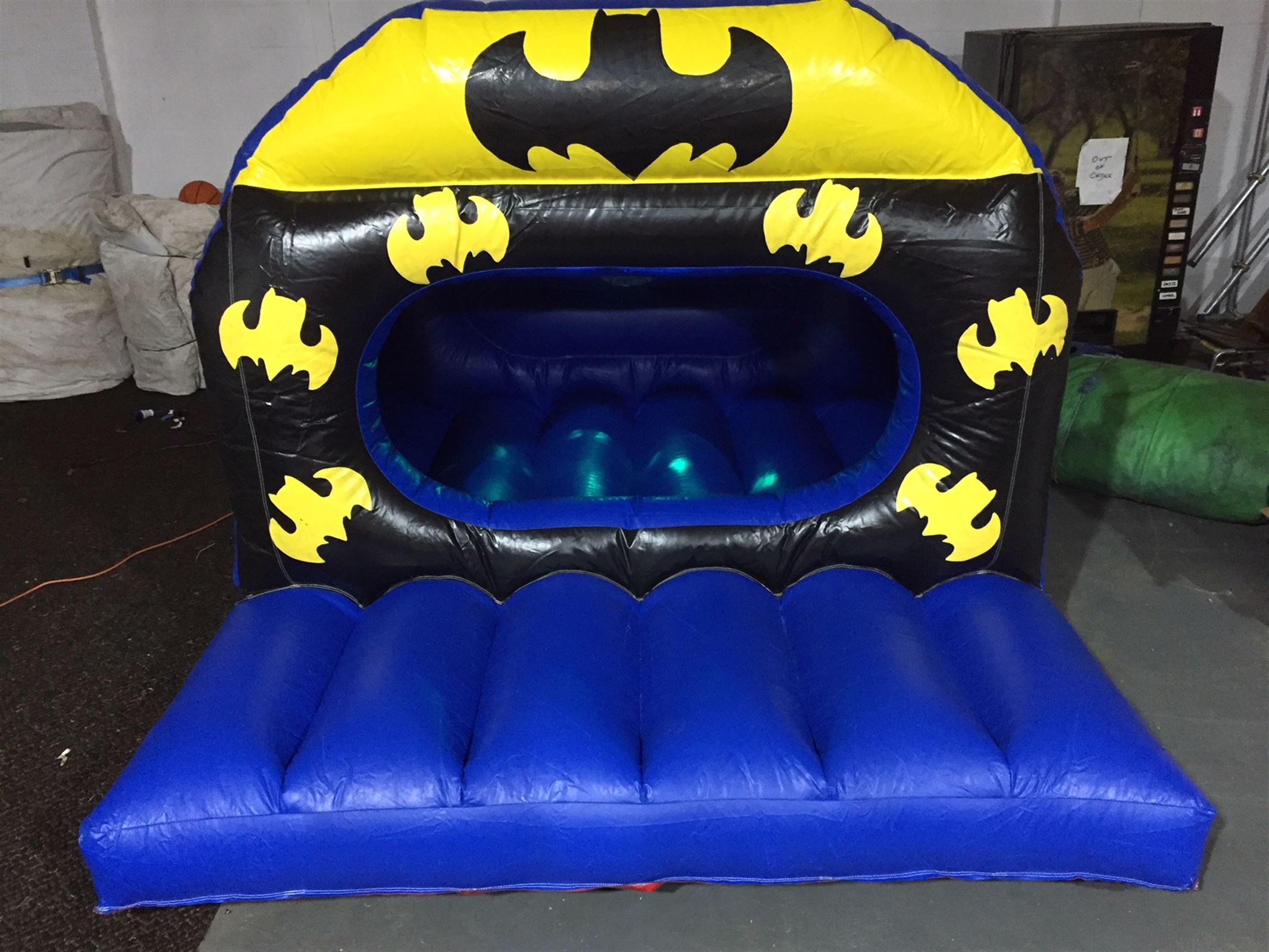 Bouncy Castle Batman with Disco Light 10ft x 8ft - Bouncy Castle Hire in  Kent, East Sussex, West Sussex, South London, Surrey