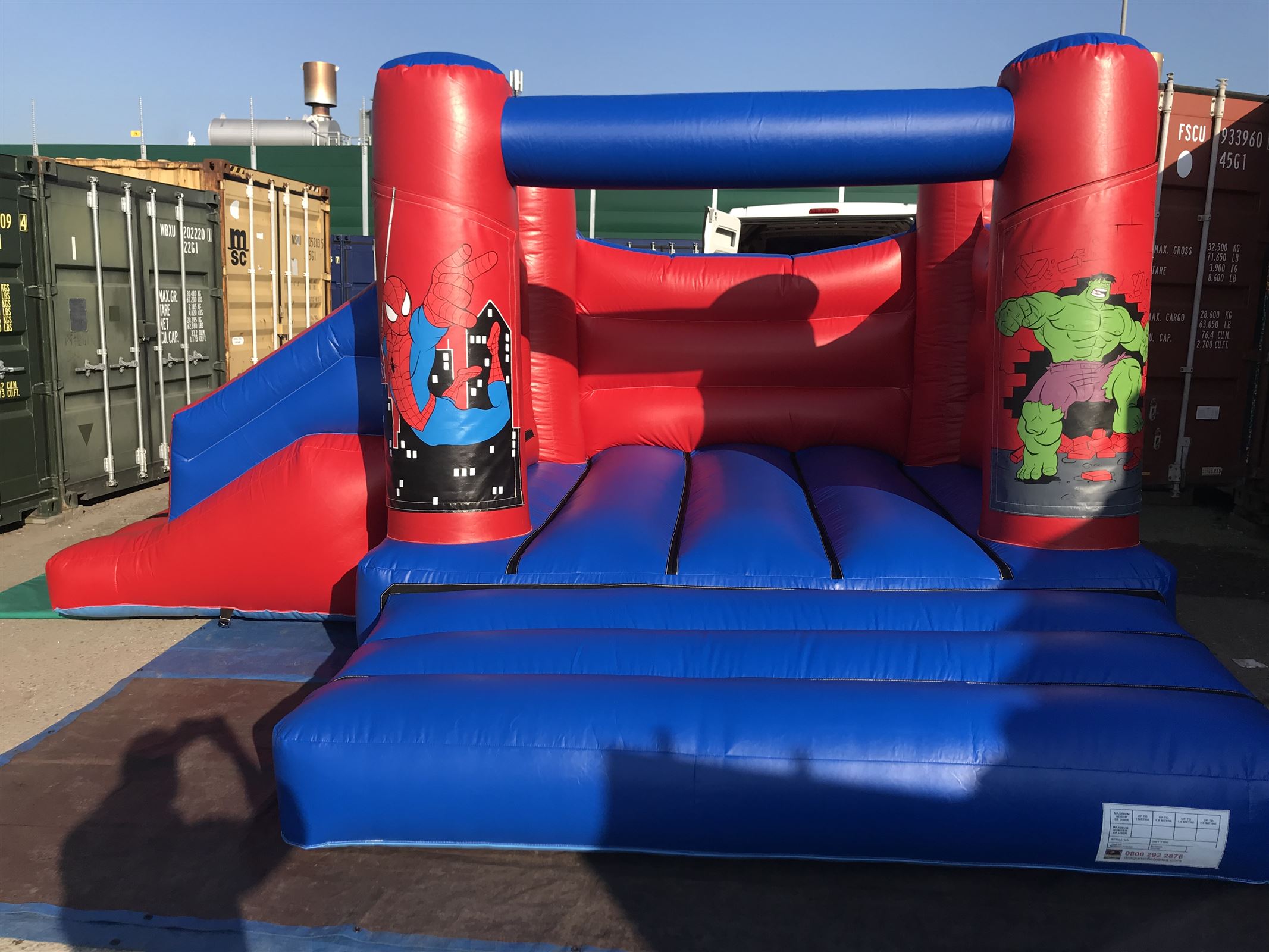 hot tub and bouncy castle hire