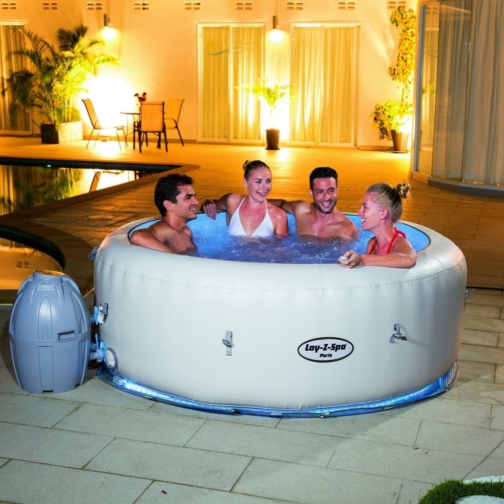 Lay Z Spa Paris Inflatable Hot Tub Hot Tub Hire In West Yorkshire Supplier Of Luxury Hot Tubs