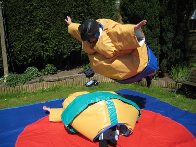 padded sumo wrestling suits