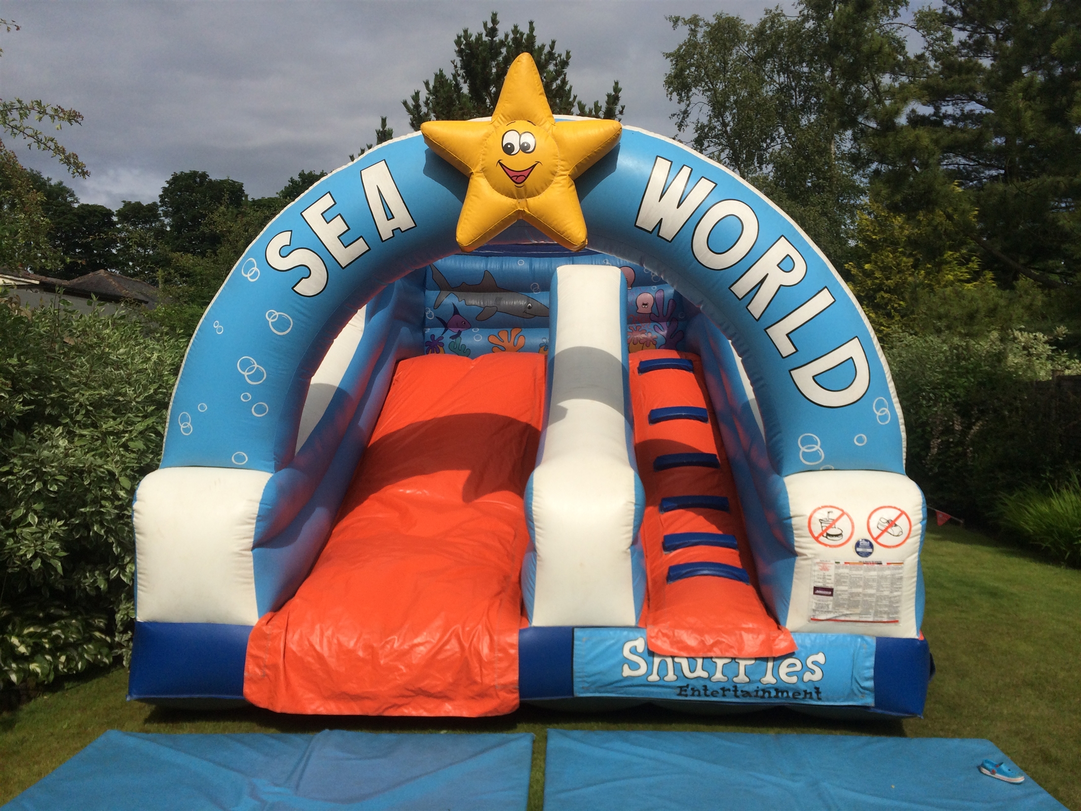 Mini Sea Slide Bouncy Hire Children's Entertainment in Leeds