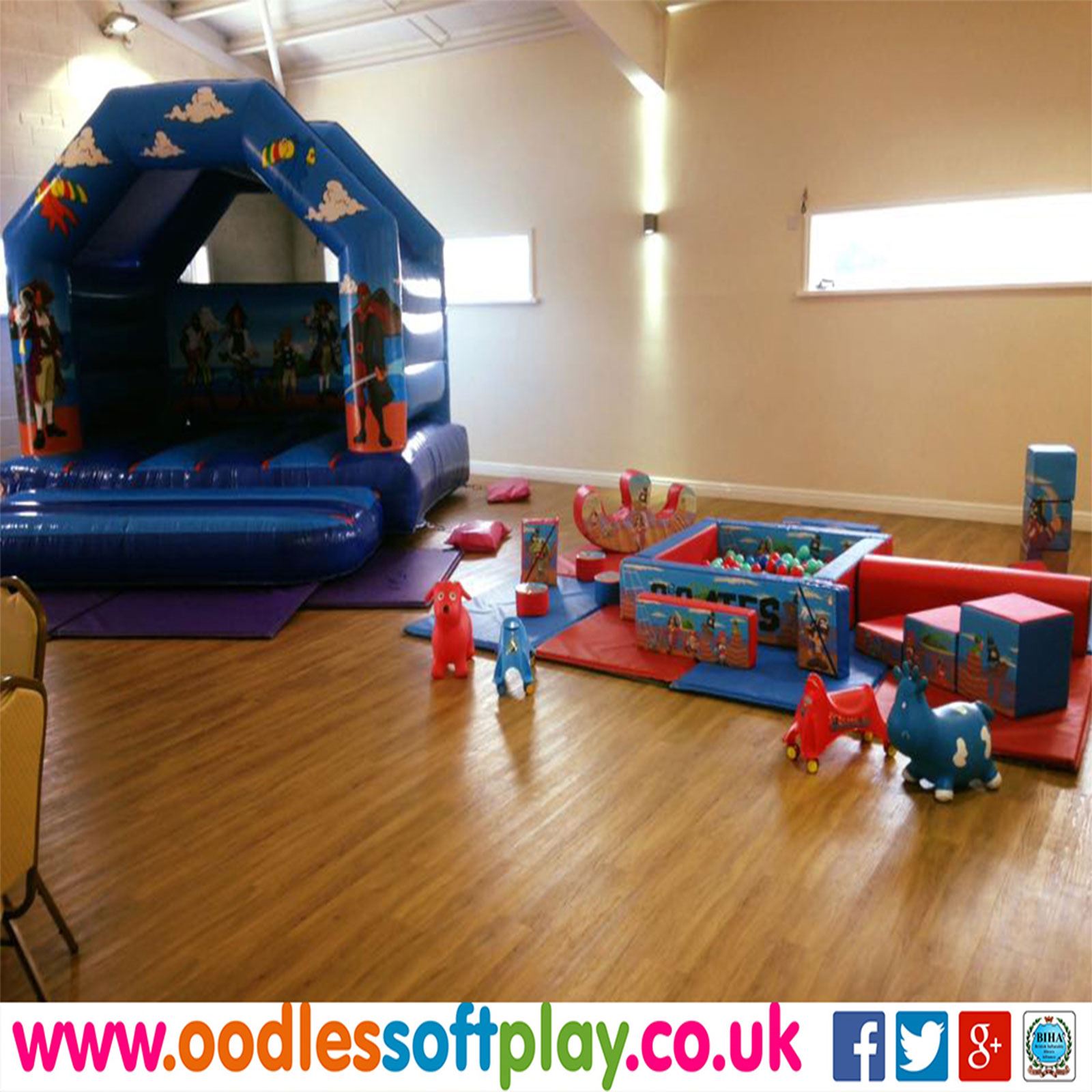 Pirate Range Soft play and Inflatable hire in Manchester, Rochdale