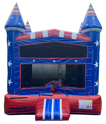 13x13 American Castle Bounce House - Hire in Md | Small Town Rentals