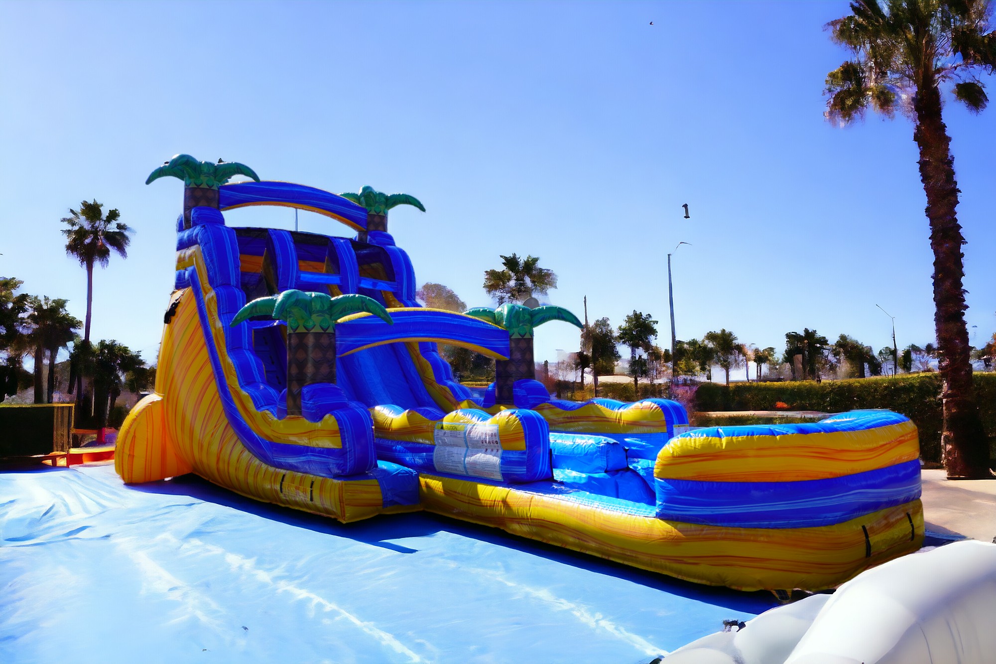 18′ Lava Falls Hybrid Water Slide - Hire in Lake, Sumter and Orange ...