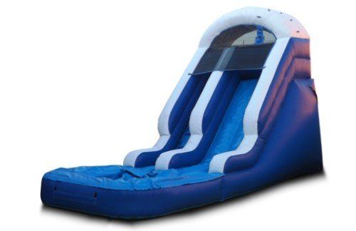 14' Blue Water Slide - Best Party Rentals service in Harford County and ...