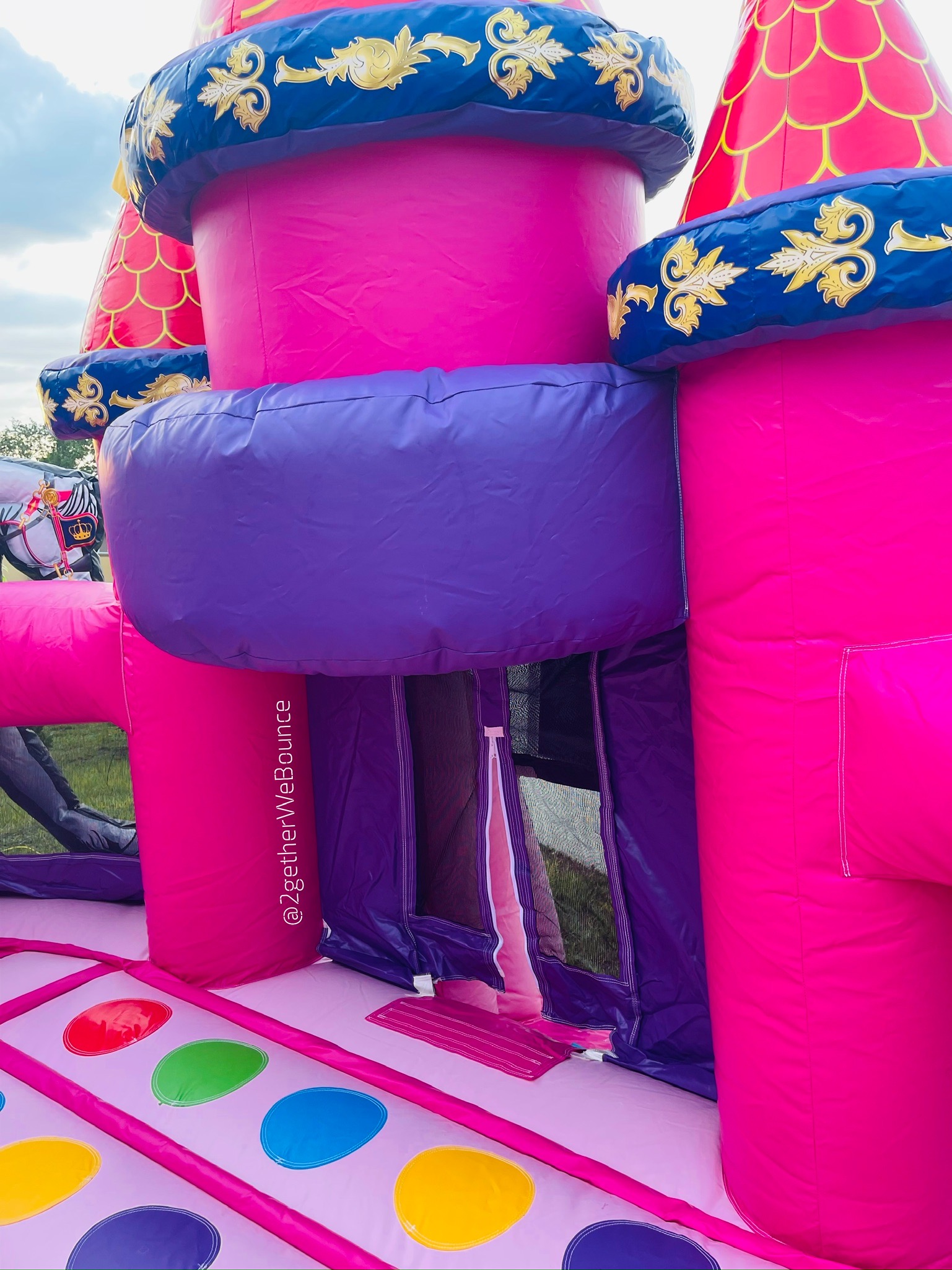 Princess Palace Bounce Slide Let S Throw The Best Party 2gether Waterslides And More In