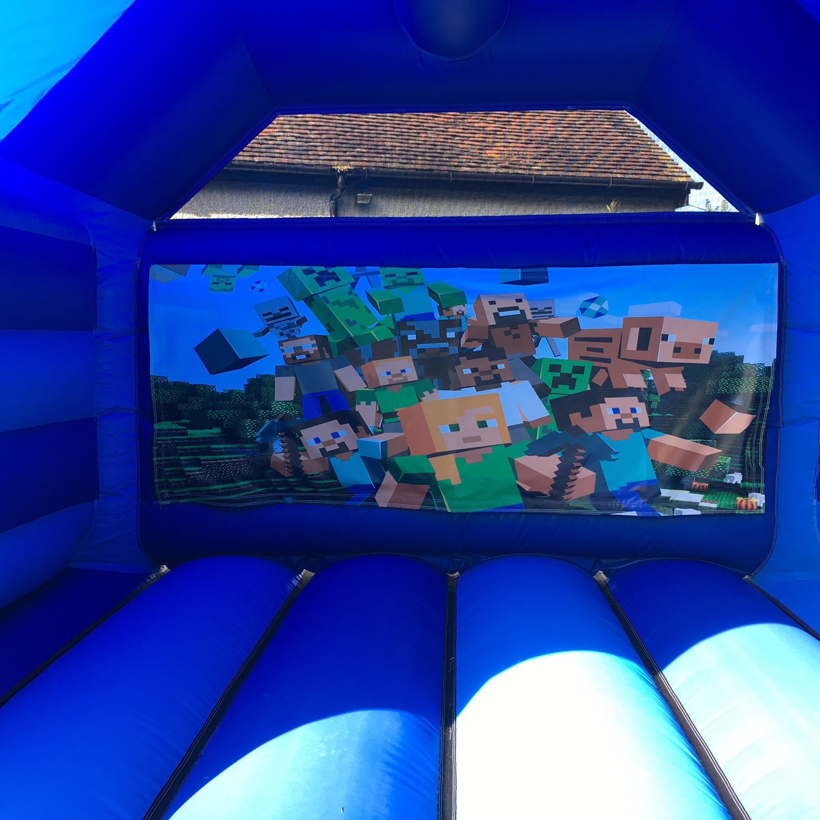 minecraft bouncy castle