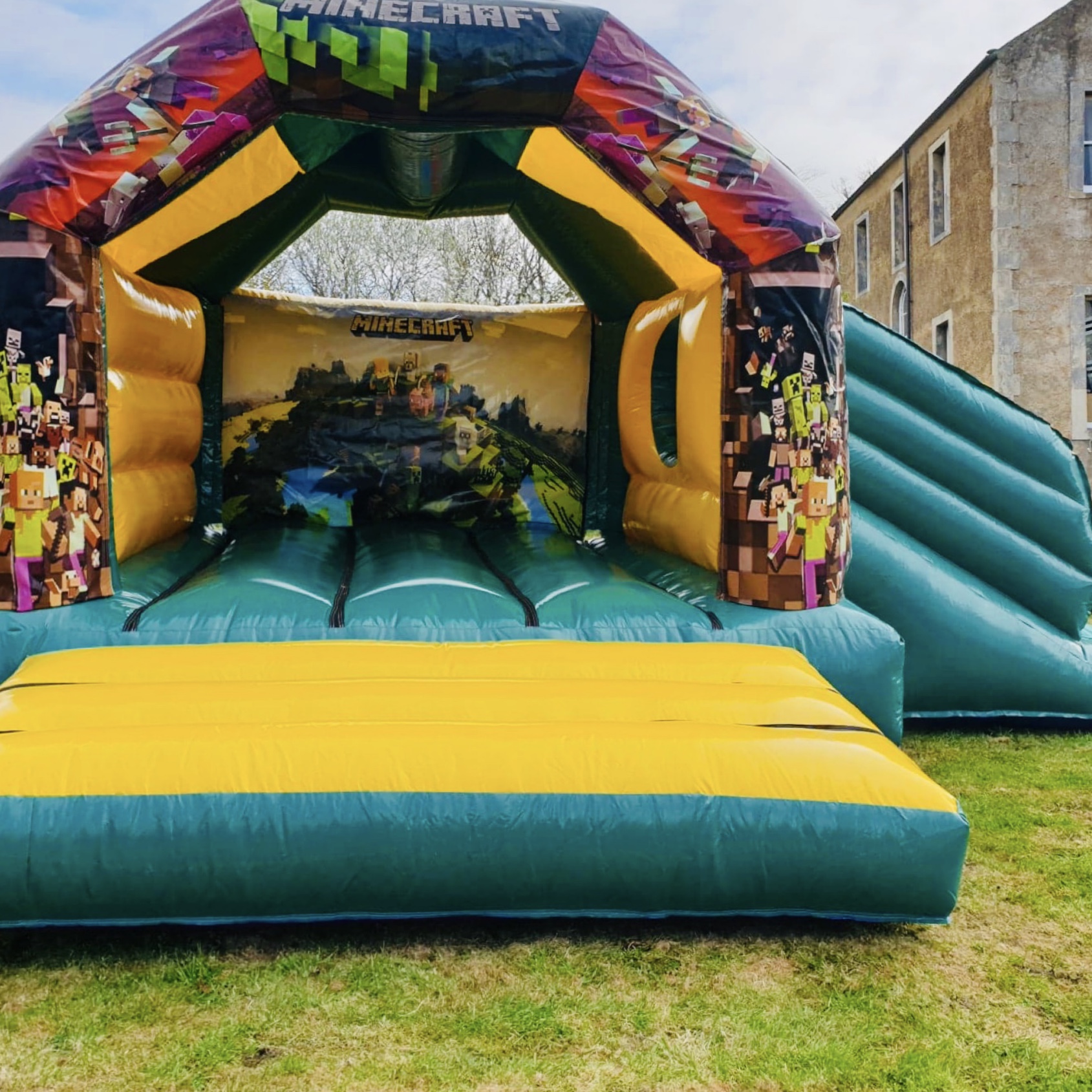 minecraft bouncy castle