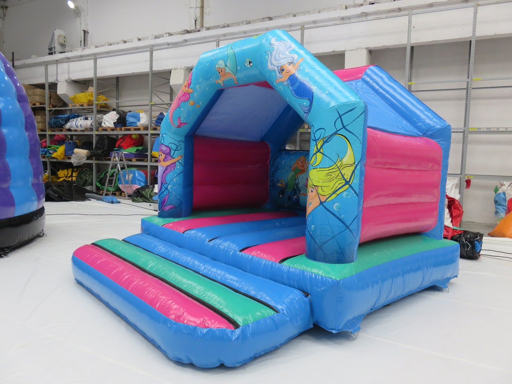 mermaid jumping castle hire