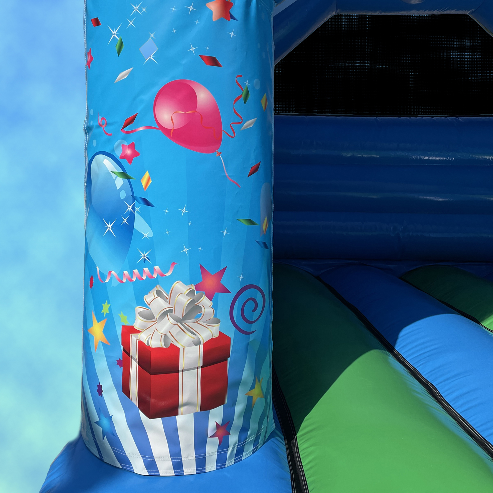 Party Time Bouncy Castle (12ft x 12ft) Best Bouncy Castle Hire