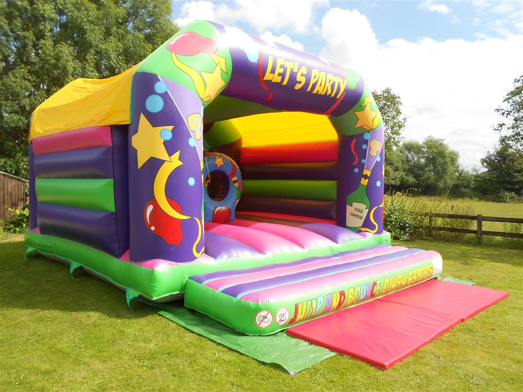 Adult Let's Party Castle - Bouncy Castle Hire In High Wycombe 