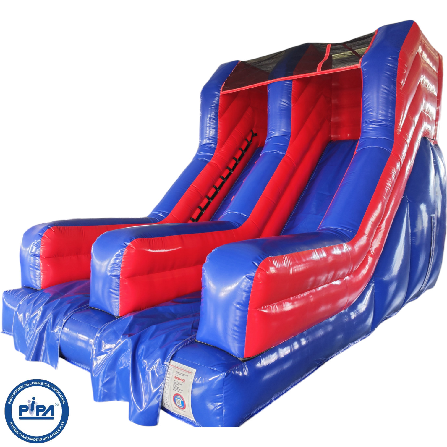 BBOL-199 18x12x14ft 8ft platform Super slide (Red Blue