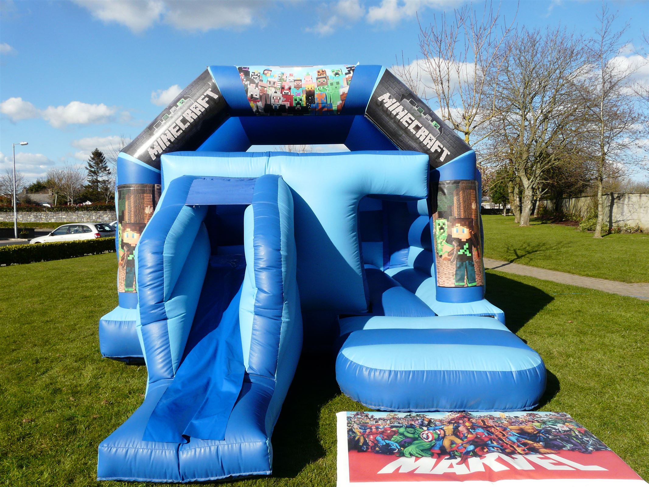 minecraft bouncy house