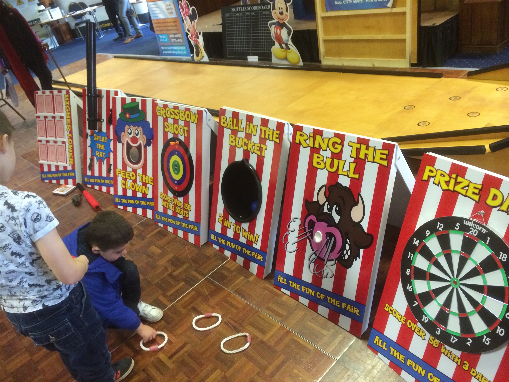 Circus Side stall games - Bouncy Castle Hire in Wolverhampton, Walsall