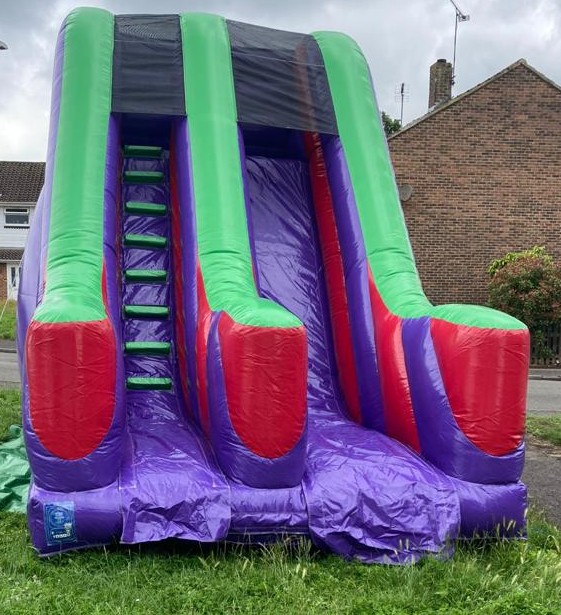 slide bouncy castle hire