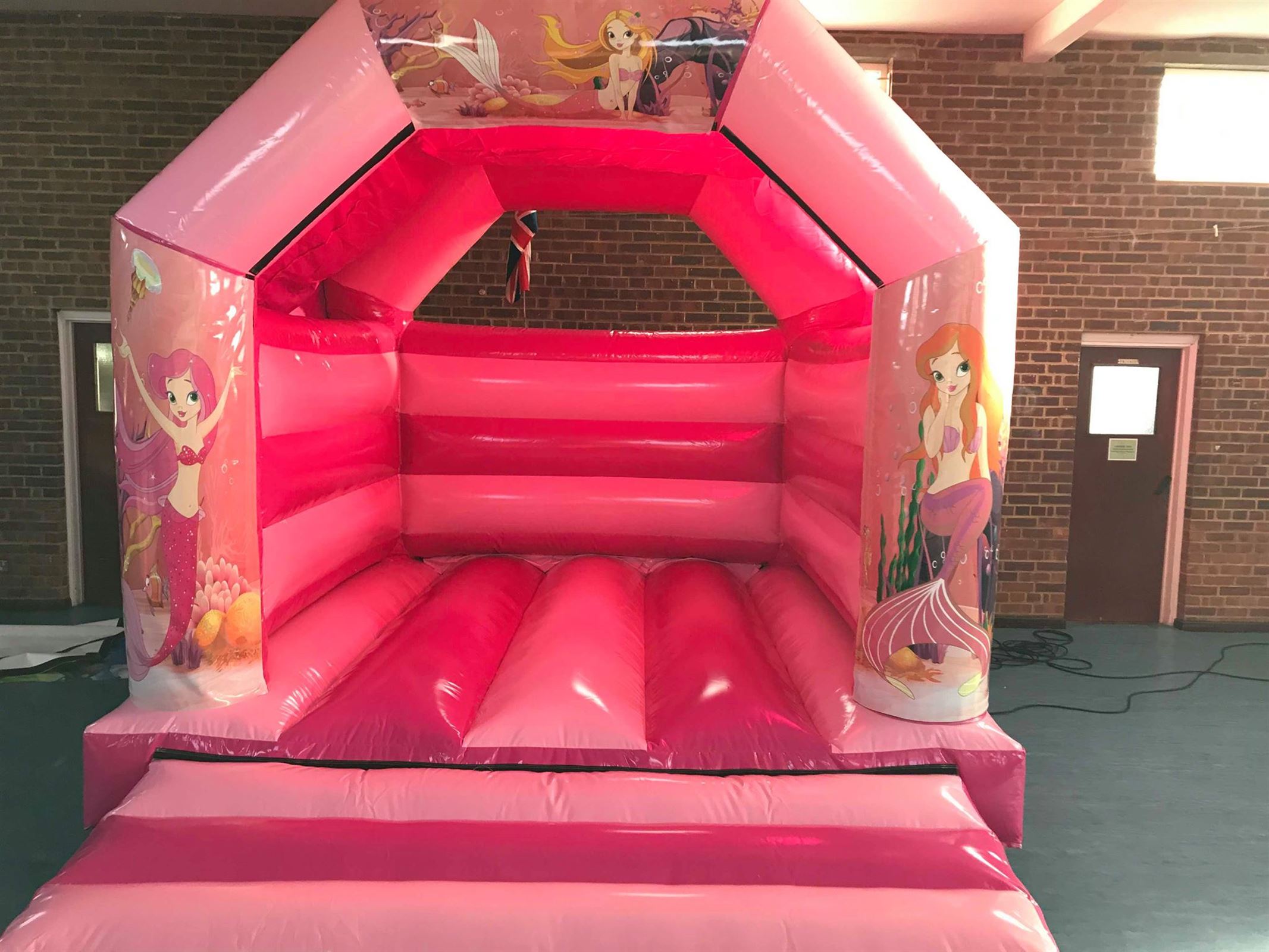 mermaid jumping castle hire