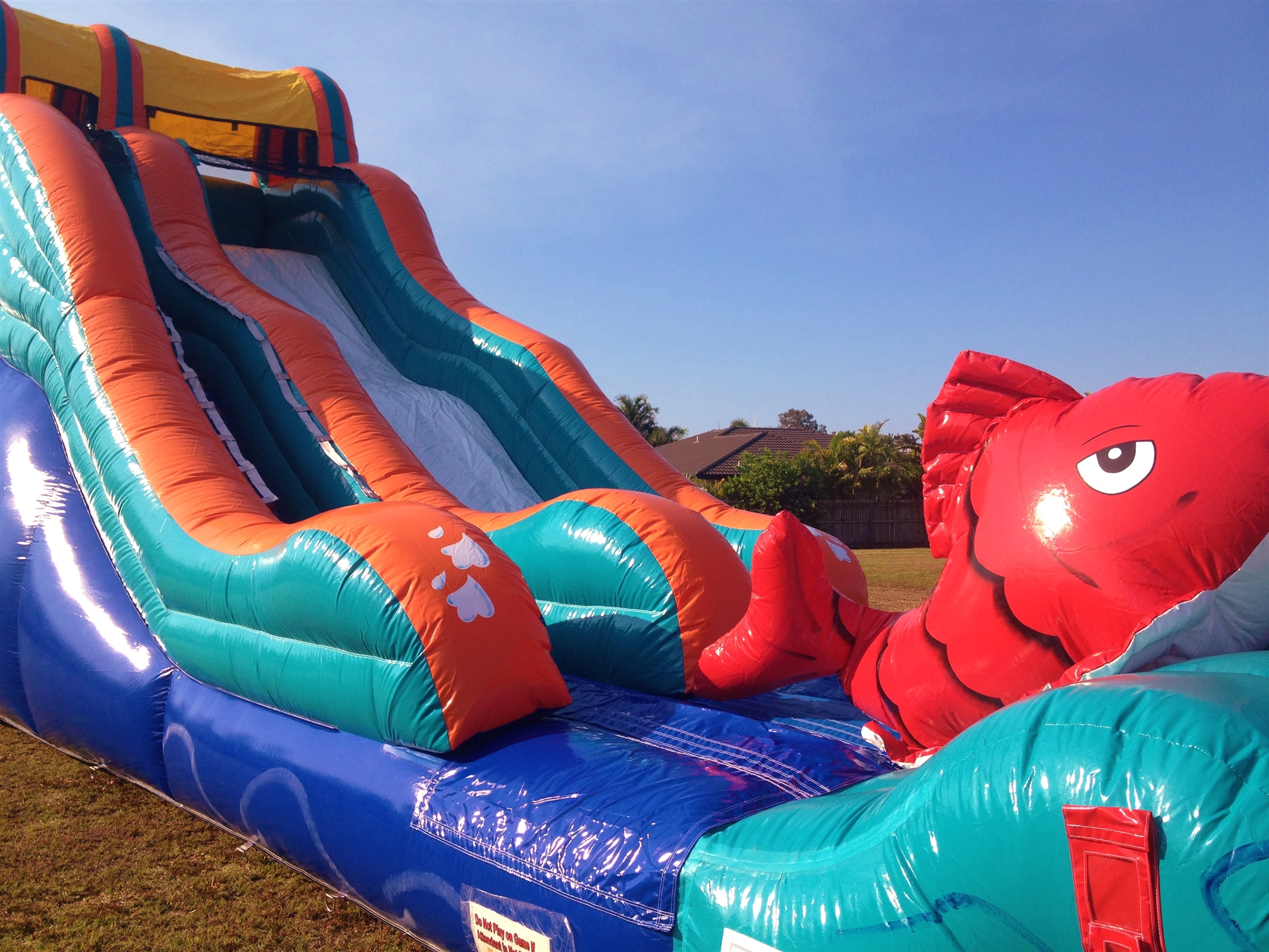 Big Kahuna Large Water Slide - Jumping Castle Hire in Mackay