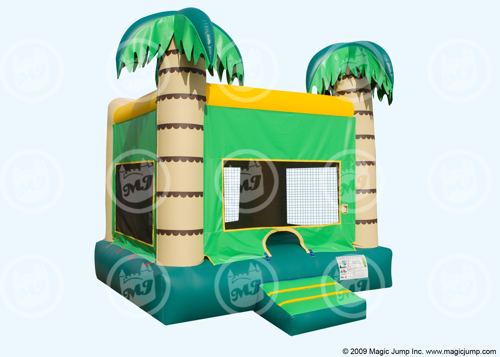 13' x 13' Palm Tree bounce house Best Bounce House Rental service in