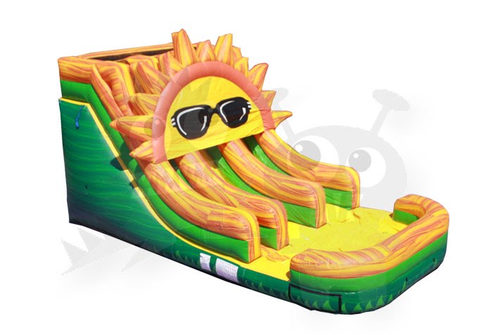 sun squad double water slide