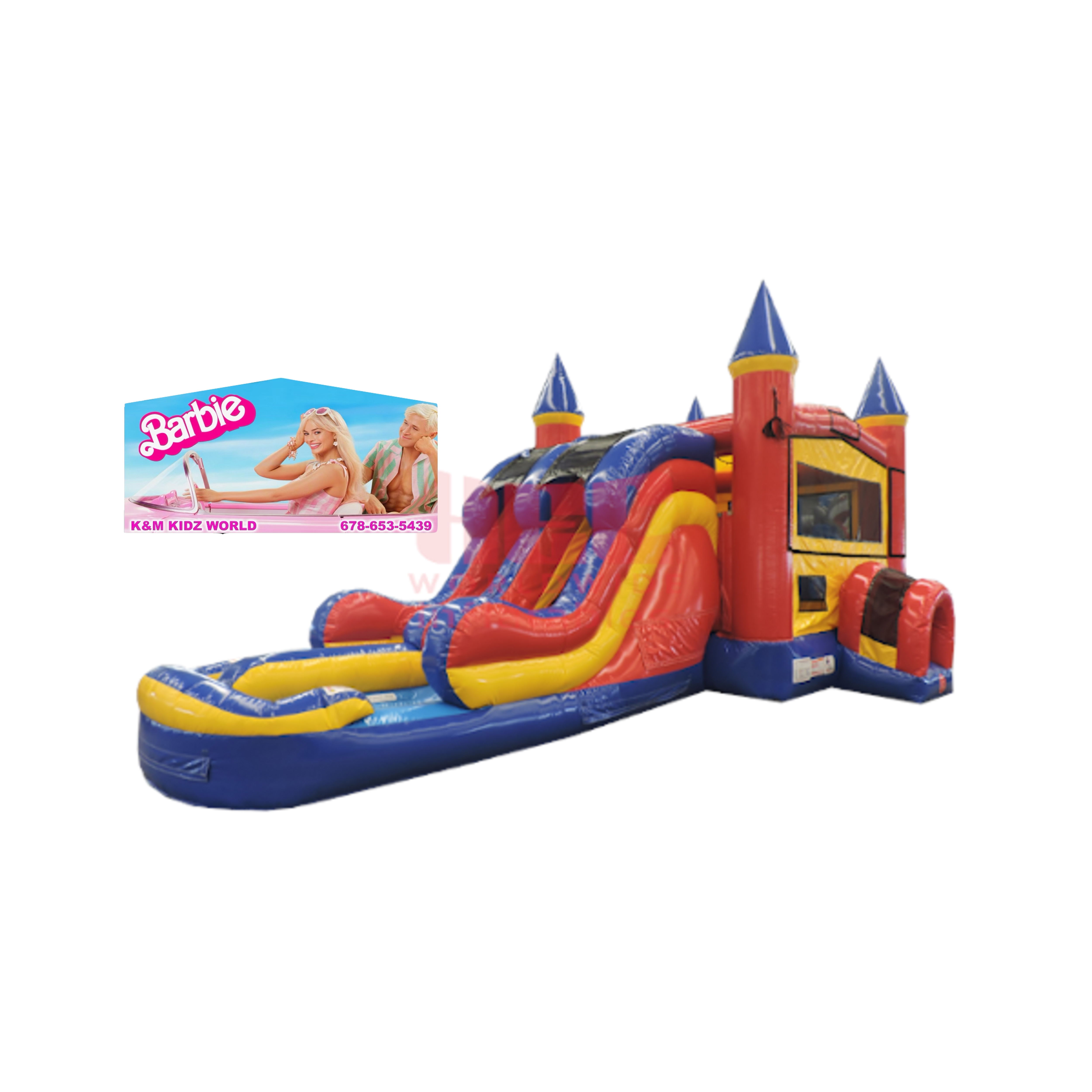 Combo Bounce Houses Hire in Atlanta, Austell, Mableton, Powder