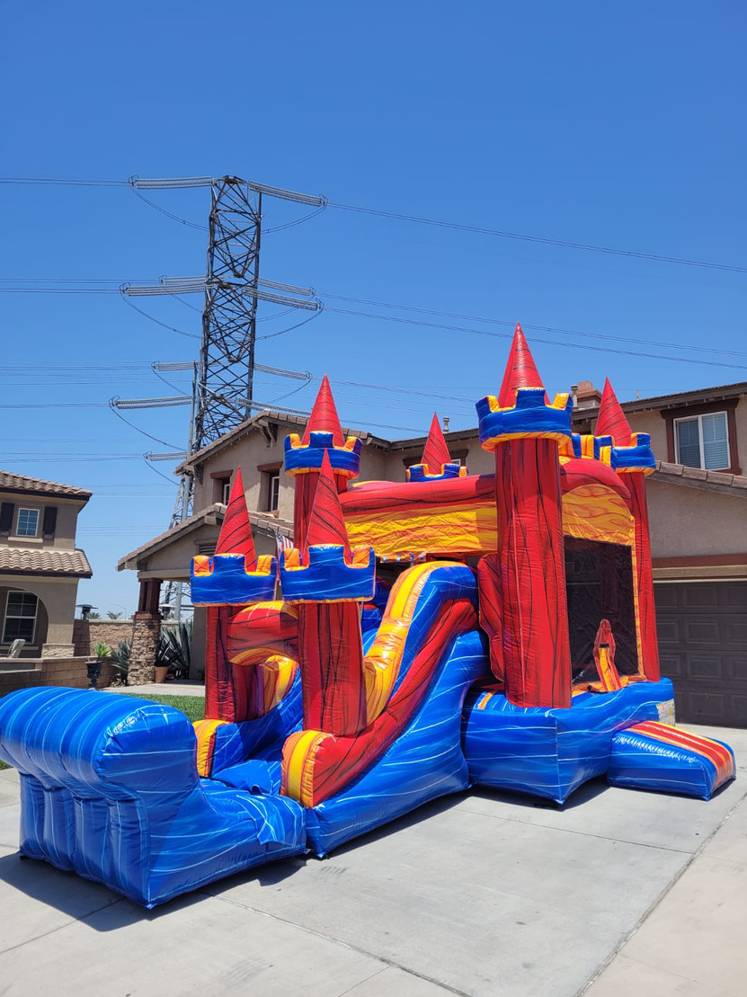 Jumpers With Slide Dry Best Hire service in CA Y&Y Event and Party