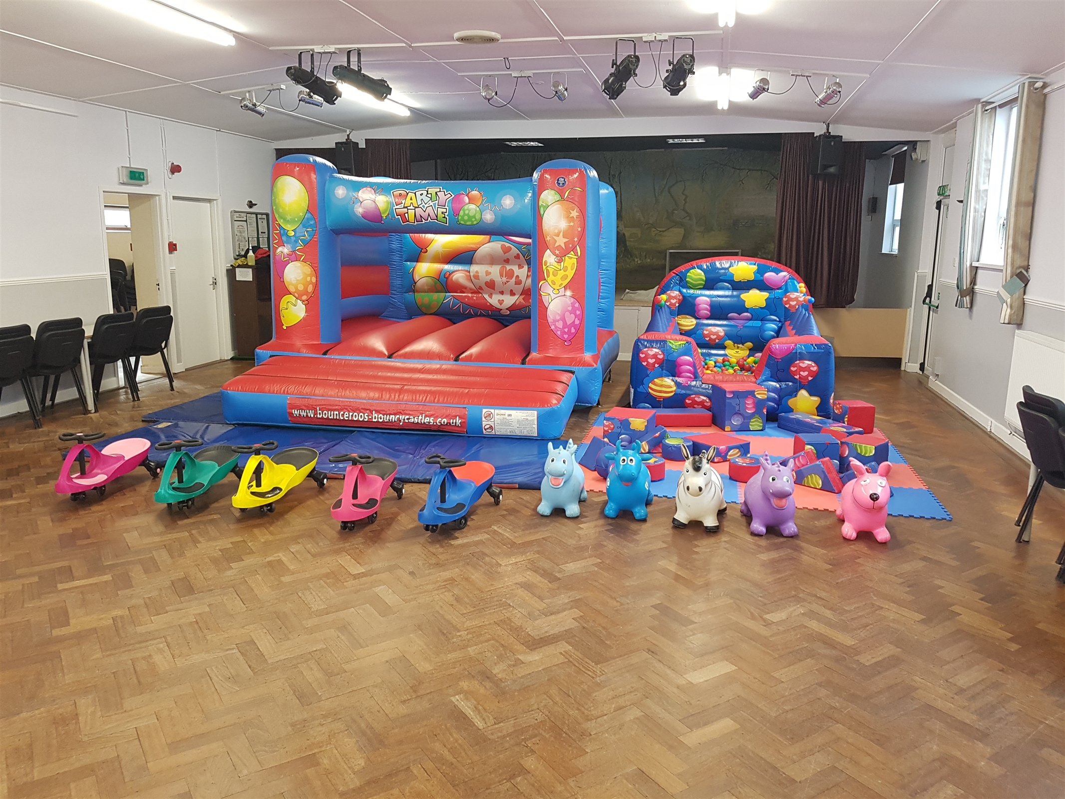 Soft play Hire From Bounceroos events