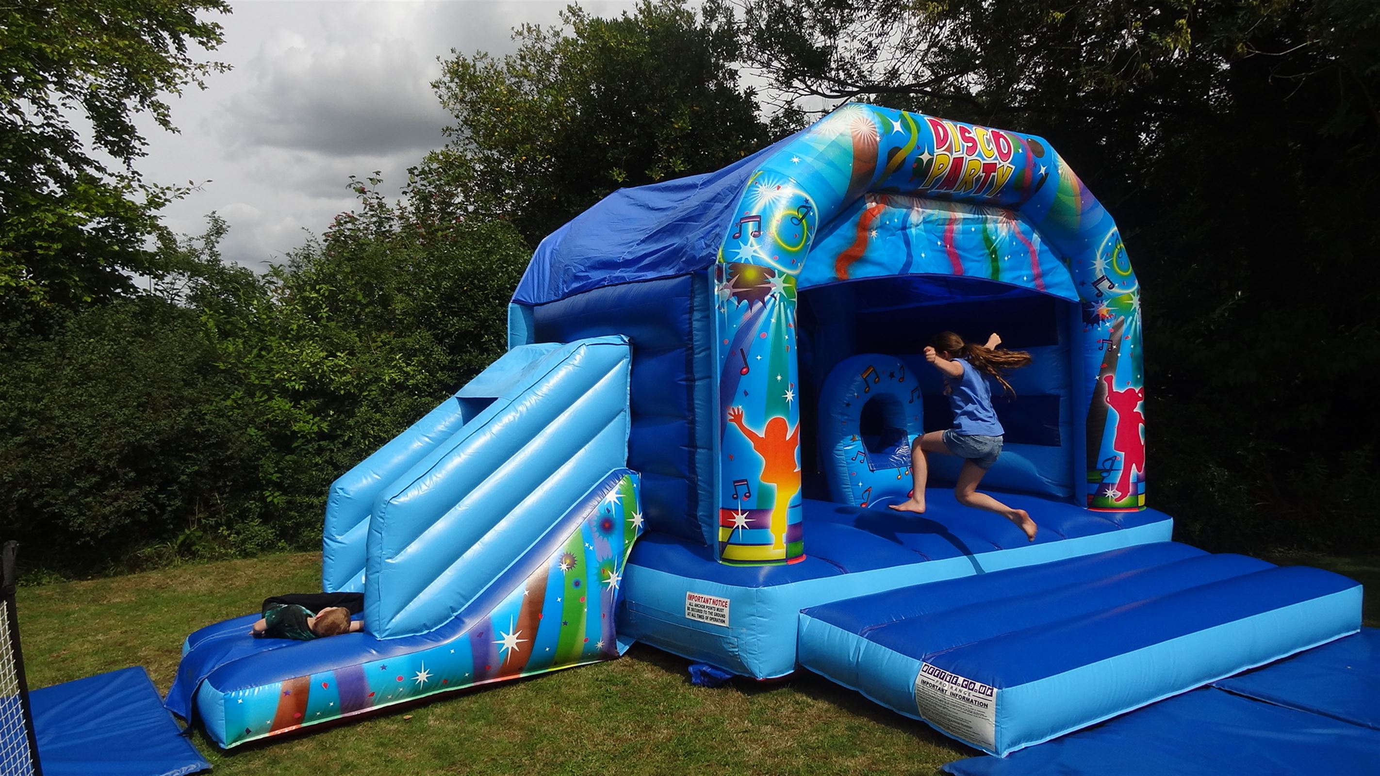 Inflatable Disco Bouncy Castle Hire in Kent
