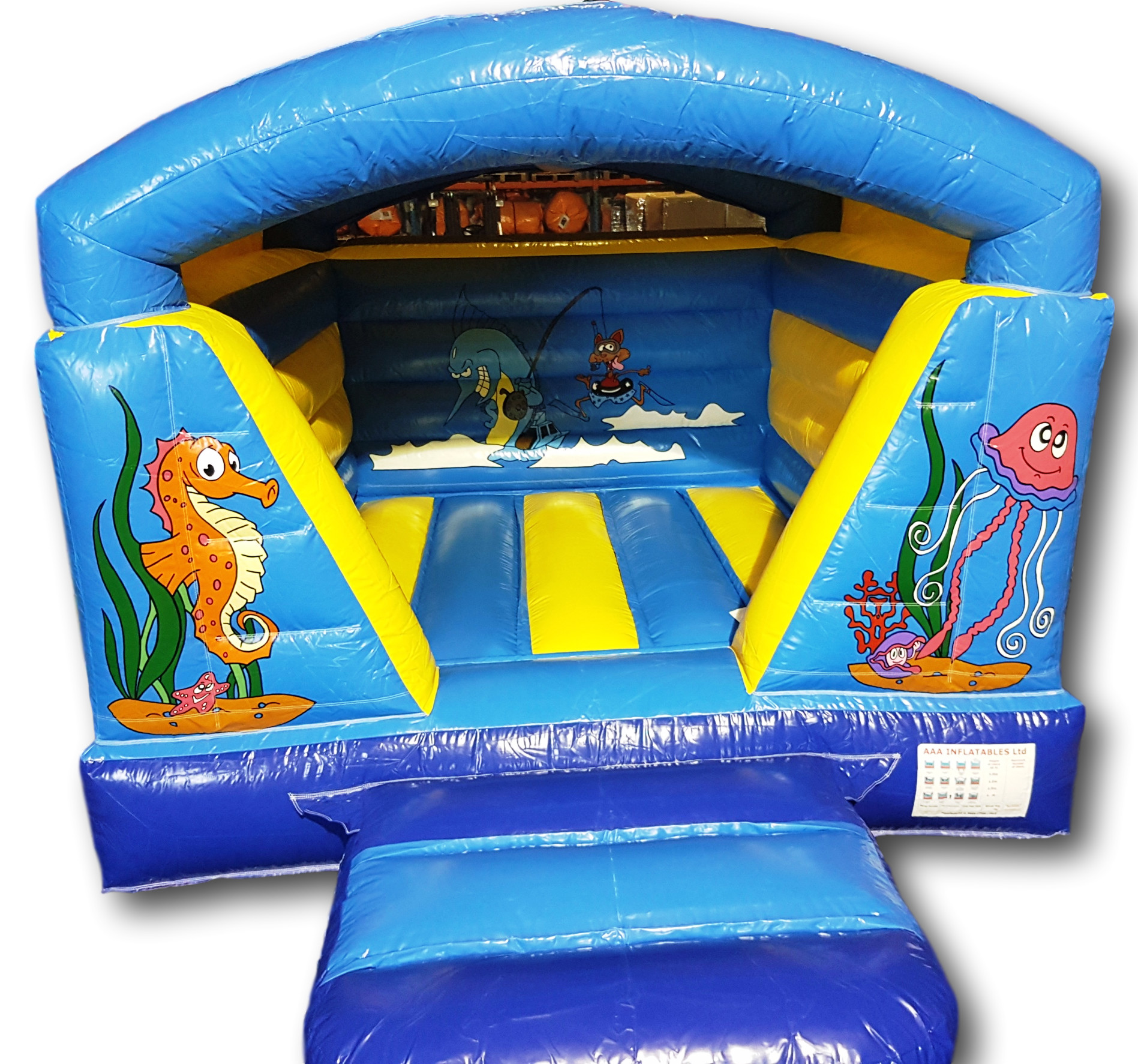 Ocean Indoor/Outdoor Bouncy Castle 1161 Adults and Children's Bouncy