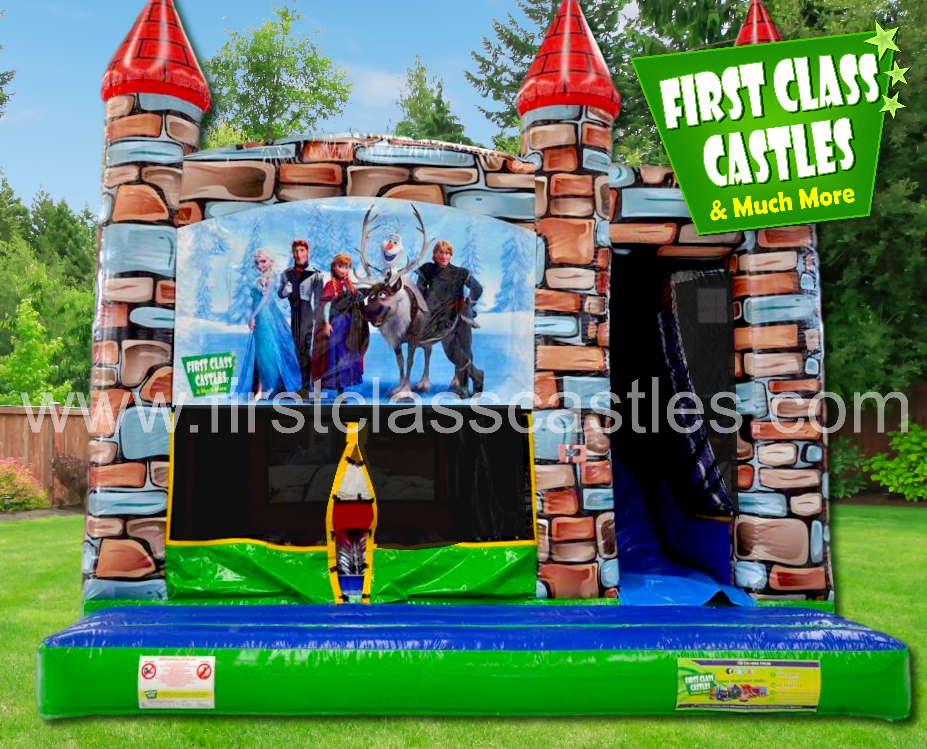 Bounce & Slide Combos Hire Bouncy Castle with Slide Hire Ireland