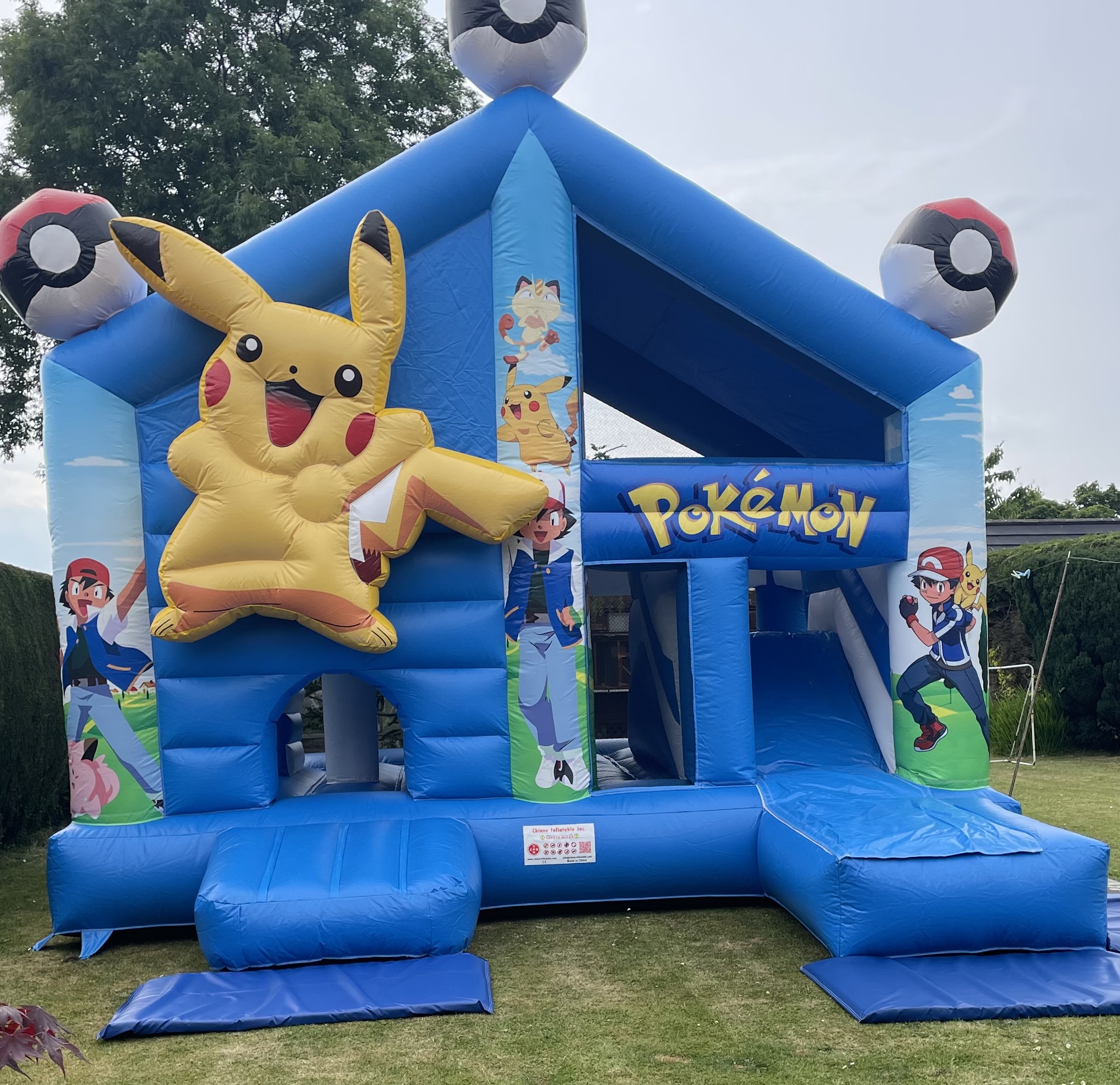 Pokemon Bouncy Castle Best Hire service in Lisburn Big Bounce Lisburn