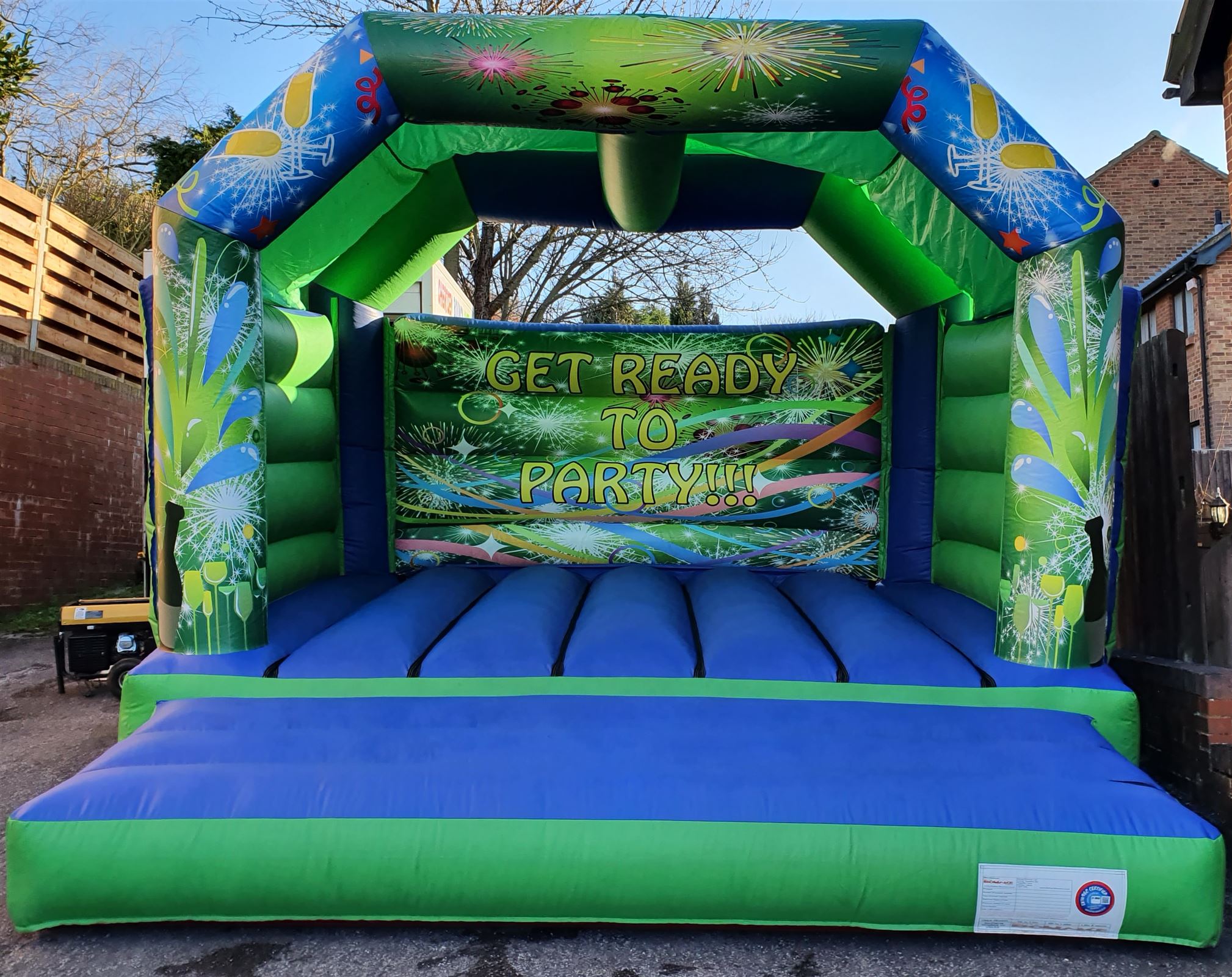 Adult & Children's Party Bouncy Castle 15ft Long x 15ft Wide x 11ft
