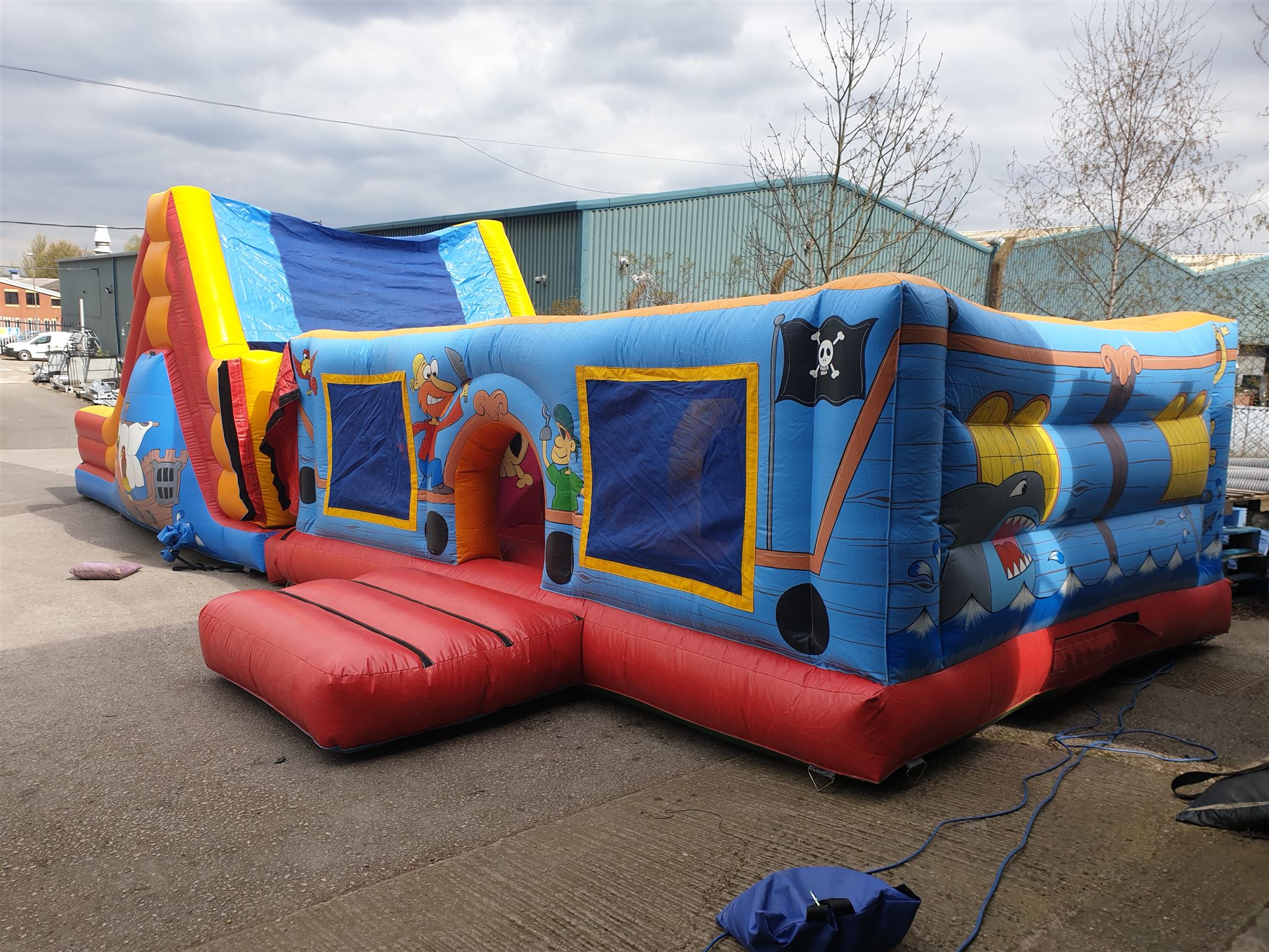 inflatable game hire