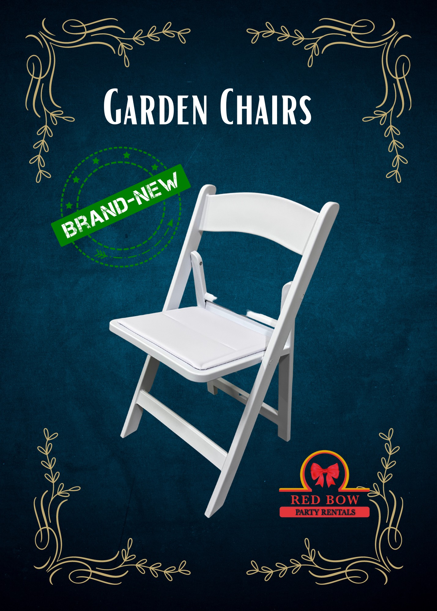 Chairs Rentals in Florida, Volusia County, Deland, Deleon Springs