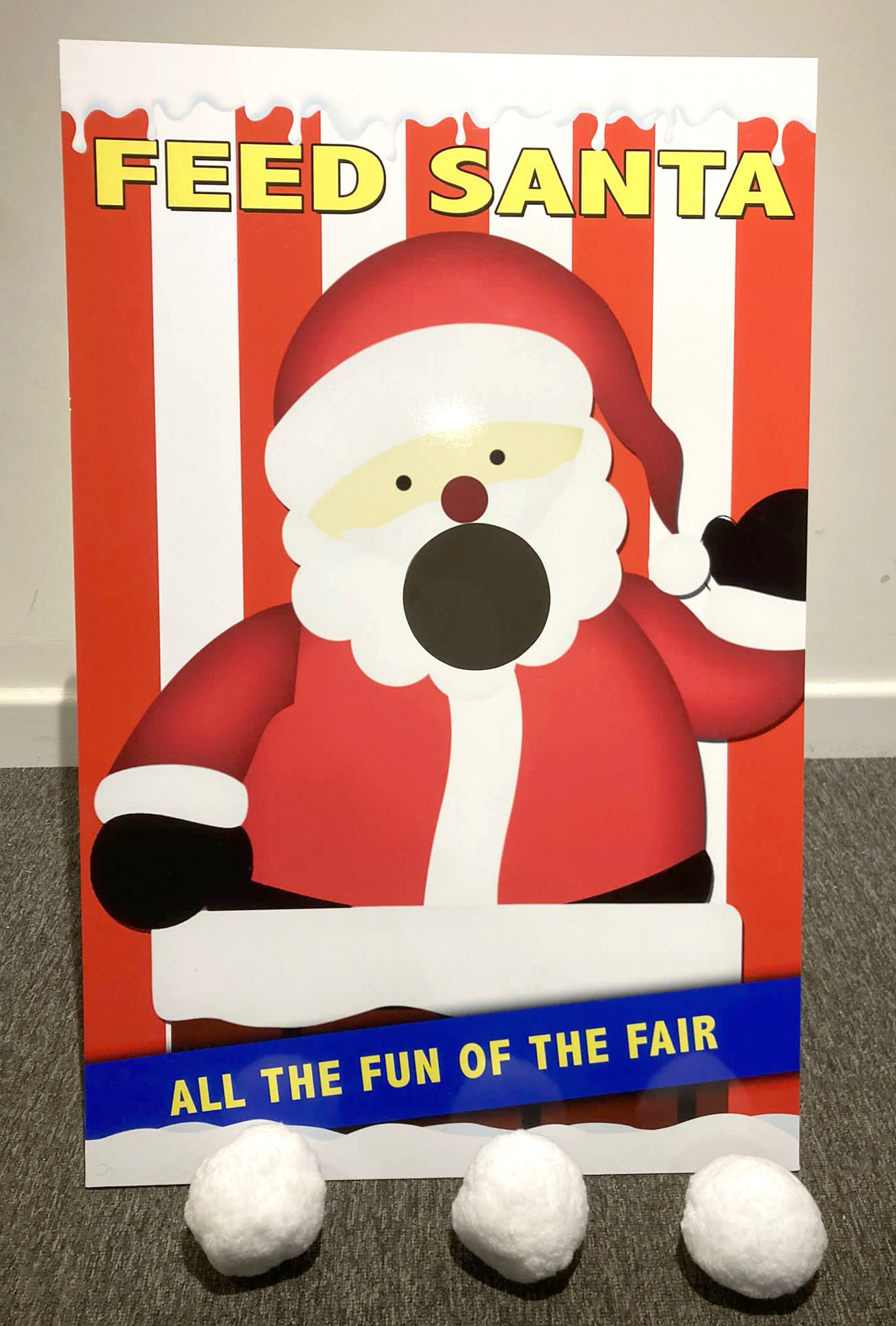 Feed Santa Side Stall Game - Inflatable, Bouncy Castle, Entertainment,  Event & Party Hire in London, Hertfordshire, Essex, Surrey, East of  England, Nationwide