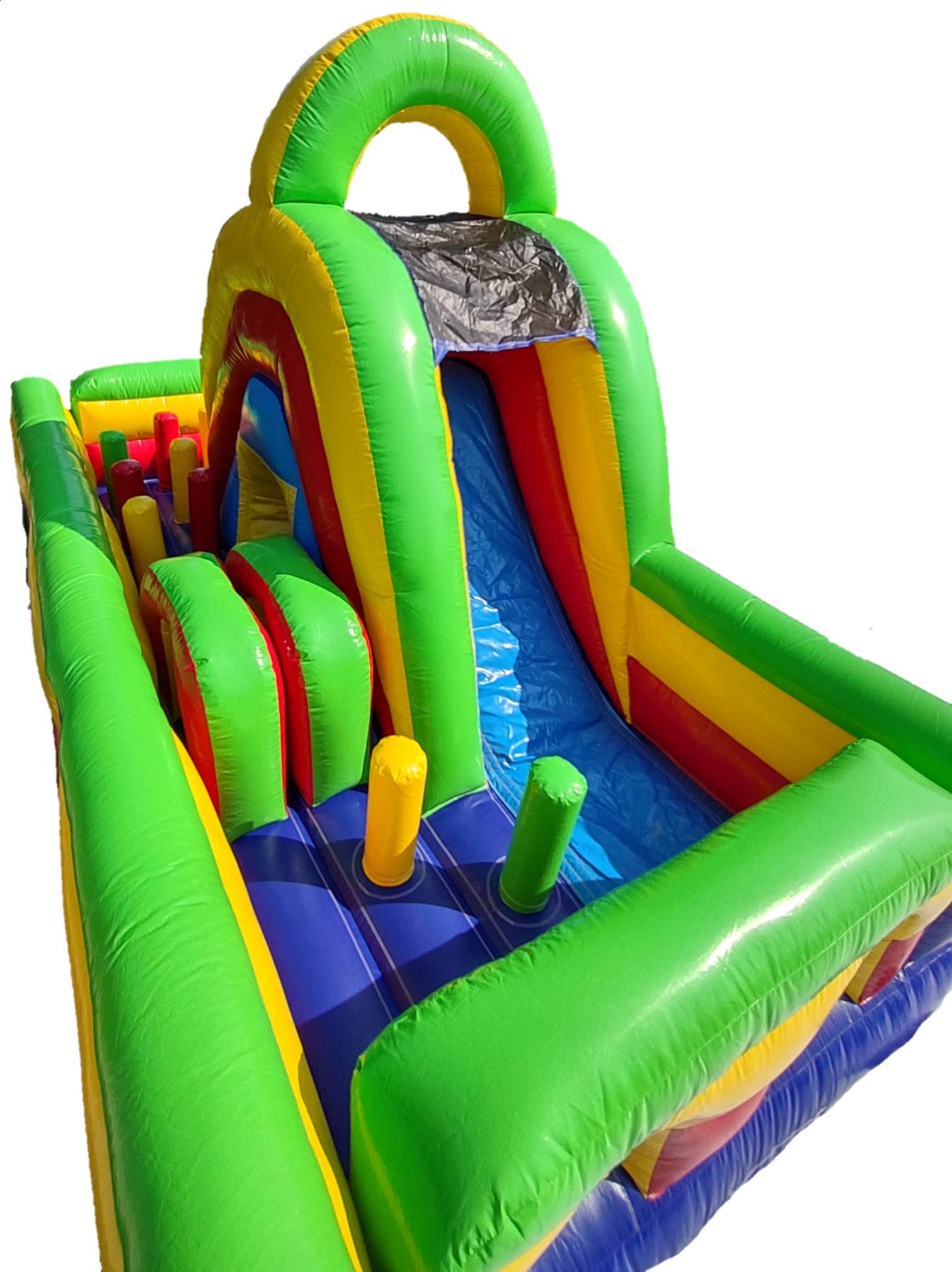 Backyard Obstacle Adventure Bounce House Rentals in Indiana, Corydon